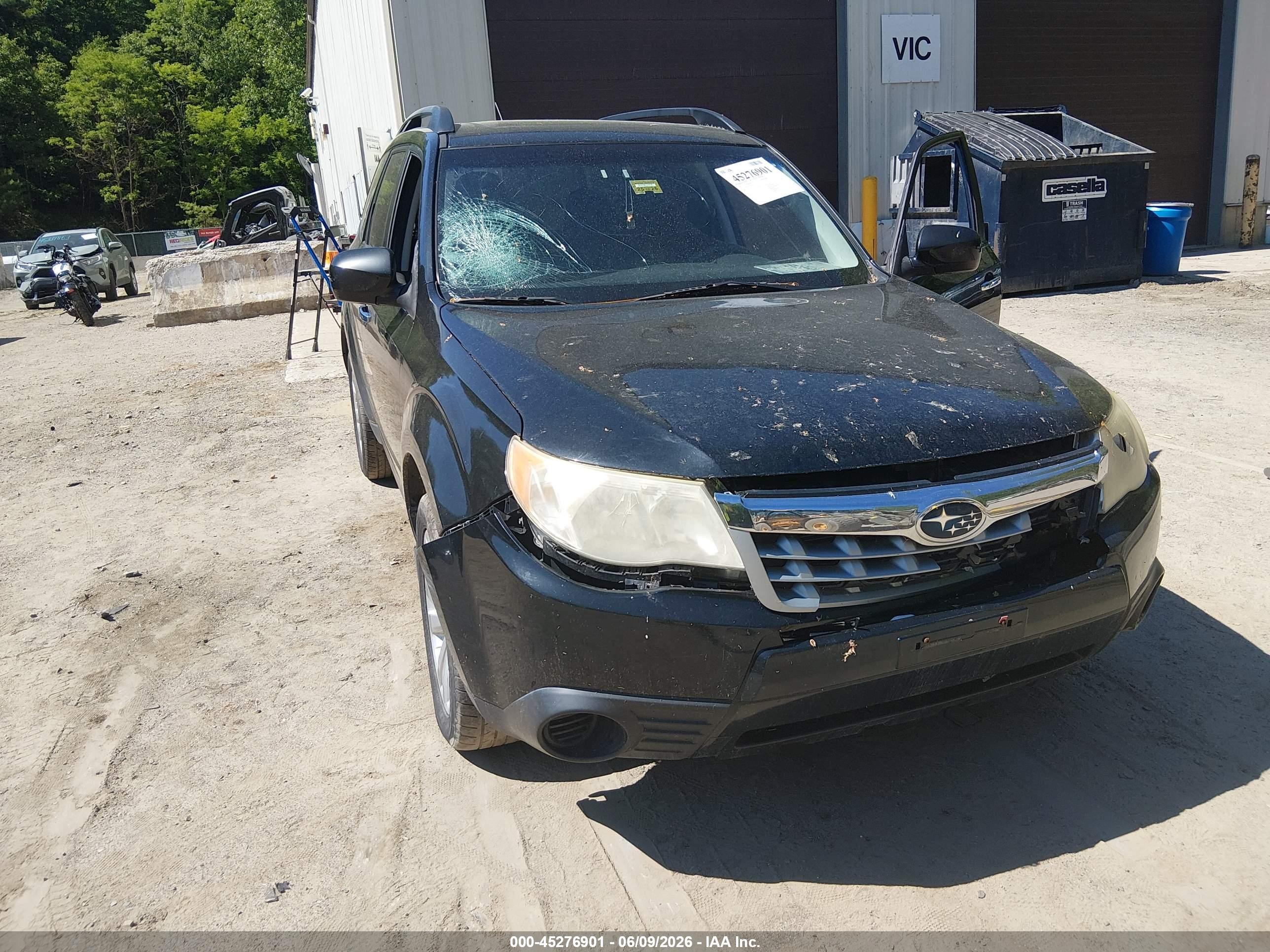 2012 Subaru Forester 2.5x Premium Черный vin: JF2SHADC0CH412244