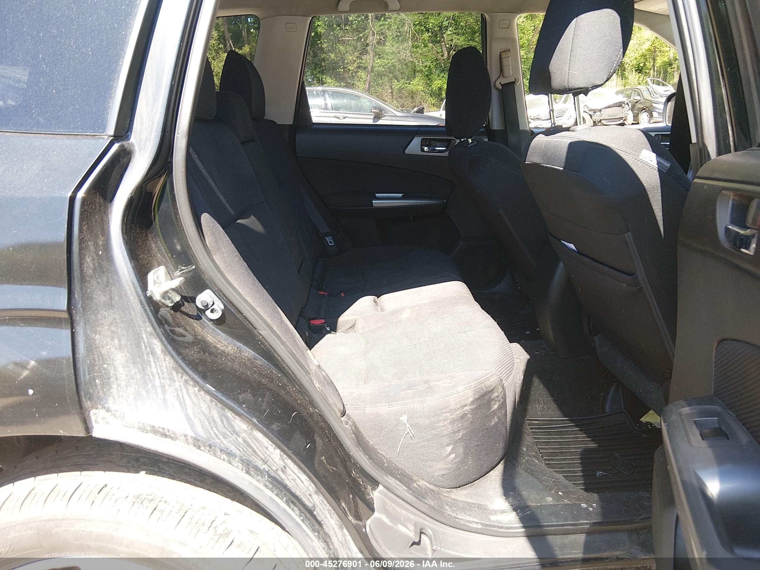 2012 Subaru Forester 2.5x Premium Черный vin: JF2SHADC0CH412244