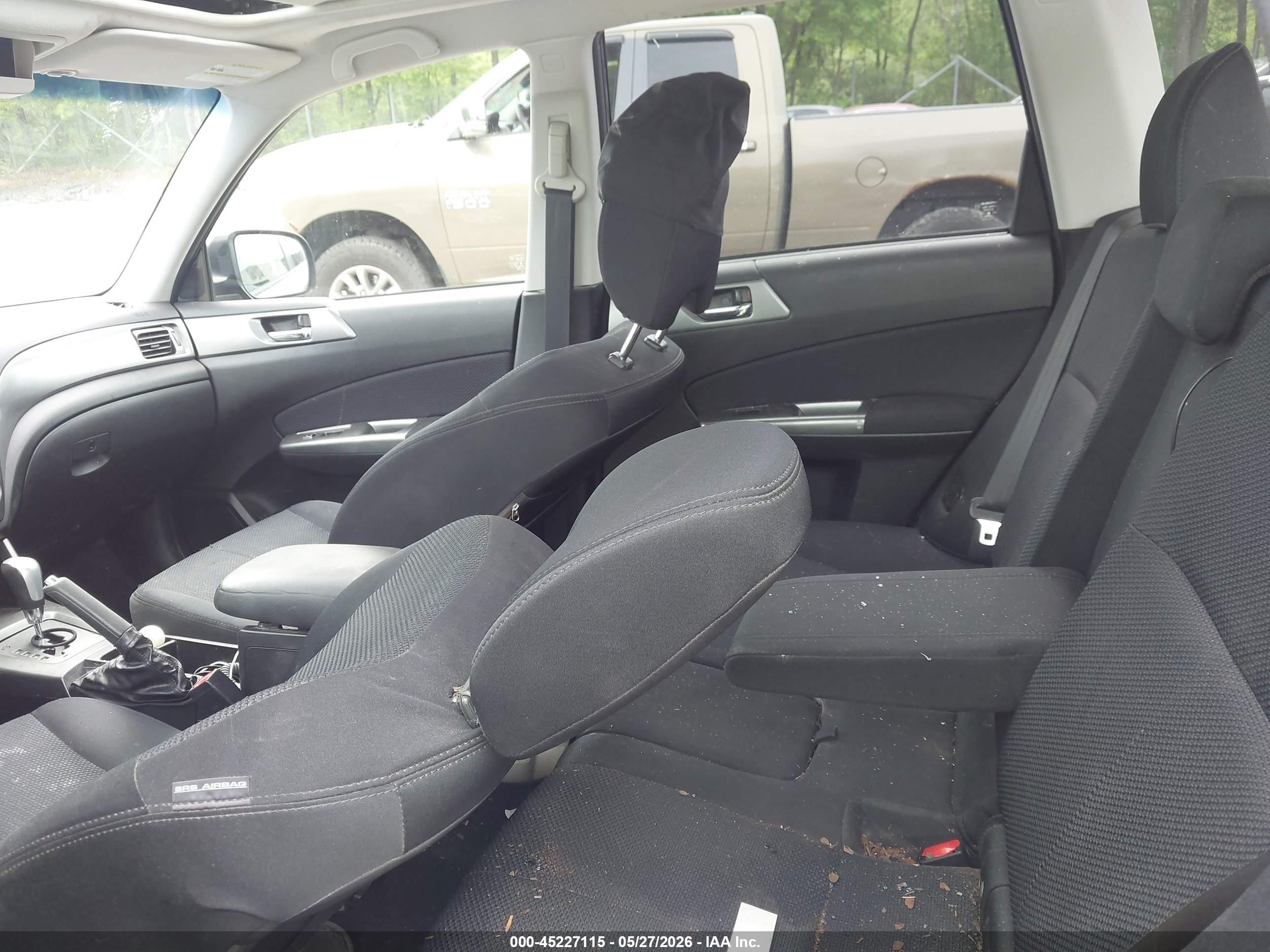 2012 Subaru Forester 2.5x Premium Black vin: JF2SHADC0CH416892