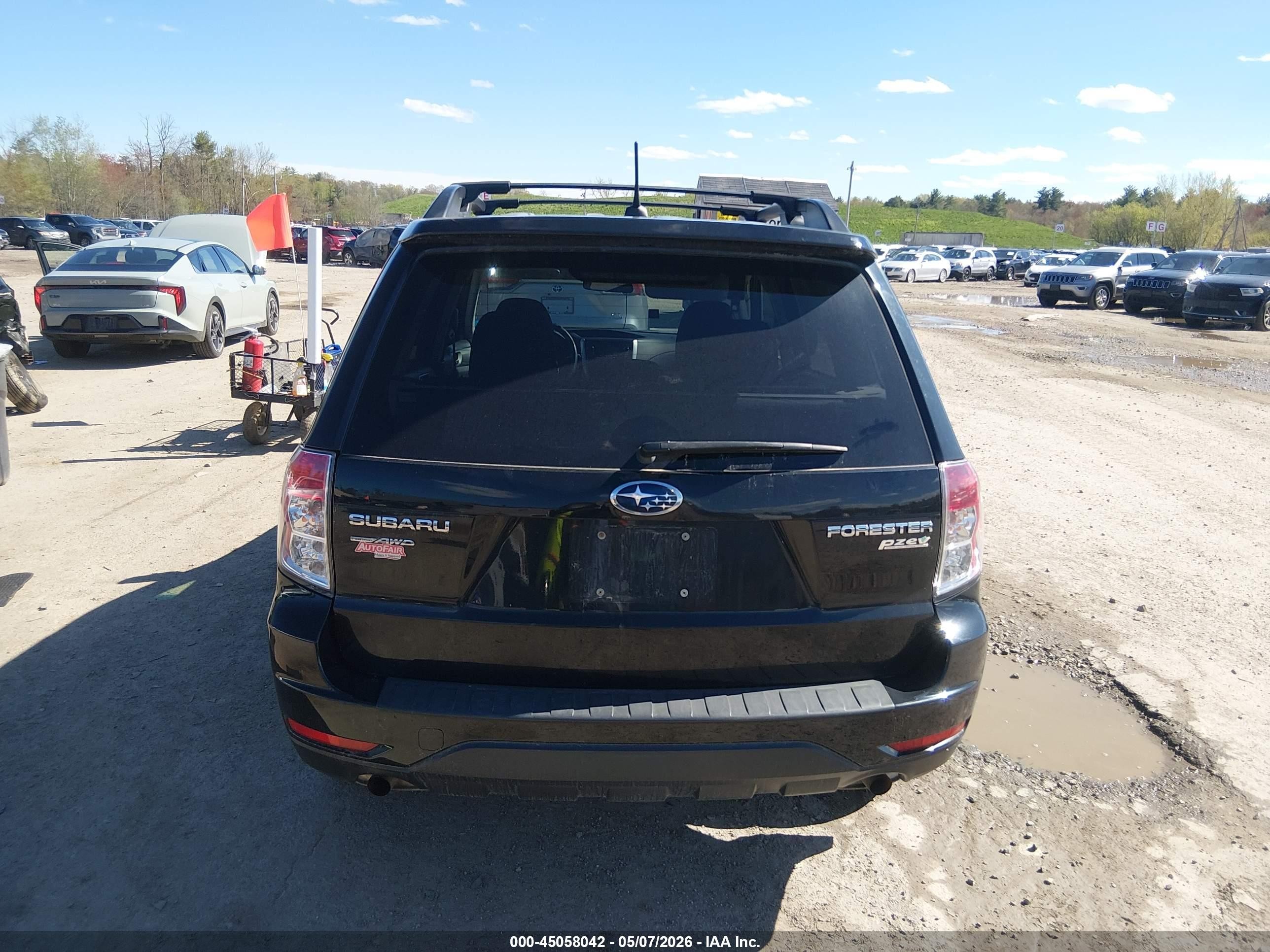 2012 Subaru Forester 2.5x Premium Черный vin: JF2SHADC0CH430016