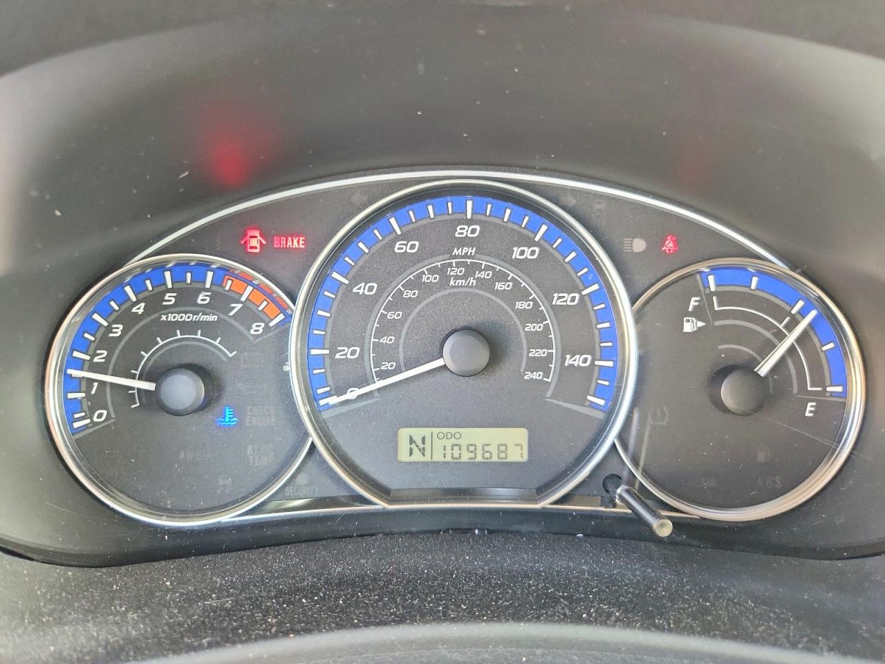 2012 Subaru Forester 2.5x Premium Blue vin: JF2SHADC0CH456180