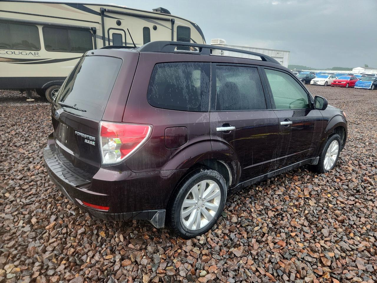 2013 Subaru Forester Фиолетовый vin: JF2SHADC0DG417127