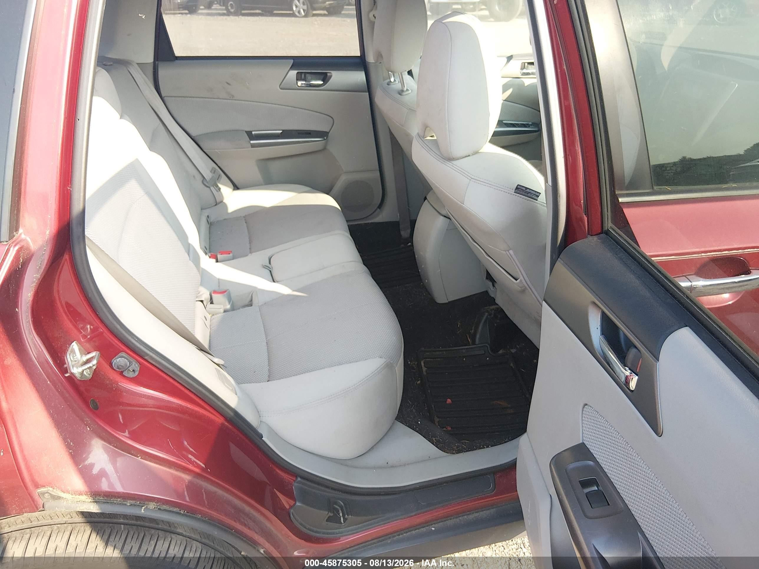 2013 Subaru Forester 2.5x Premium Бордовый vin: JF2SHADC0DH435590