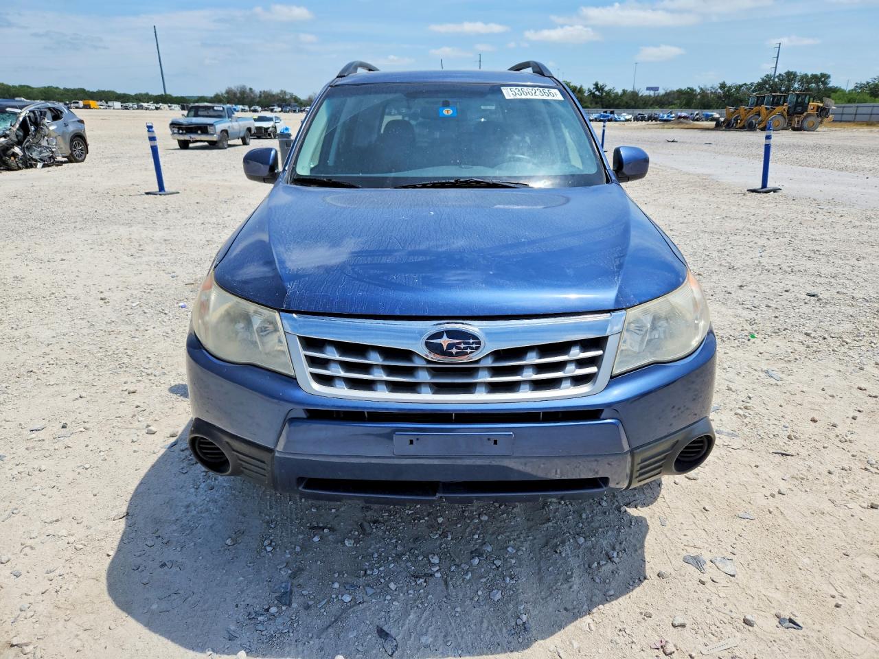 2011 Subaru Forester 2.5x Premium Blue vin: JF2SHADC1BH744451