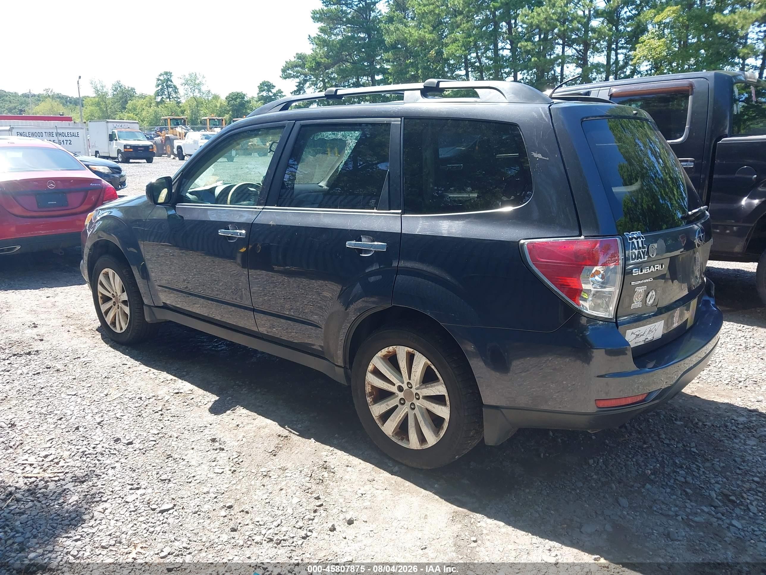 2012 Subaru Forester 2.5x Premium Gray vin: JF2SHADC1CH413354