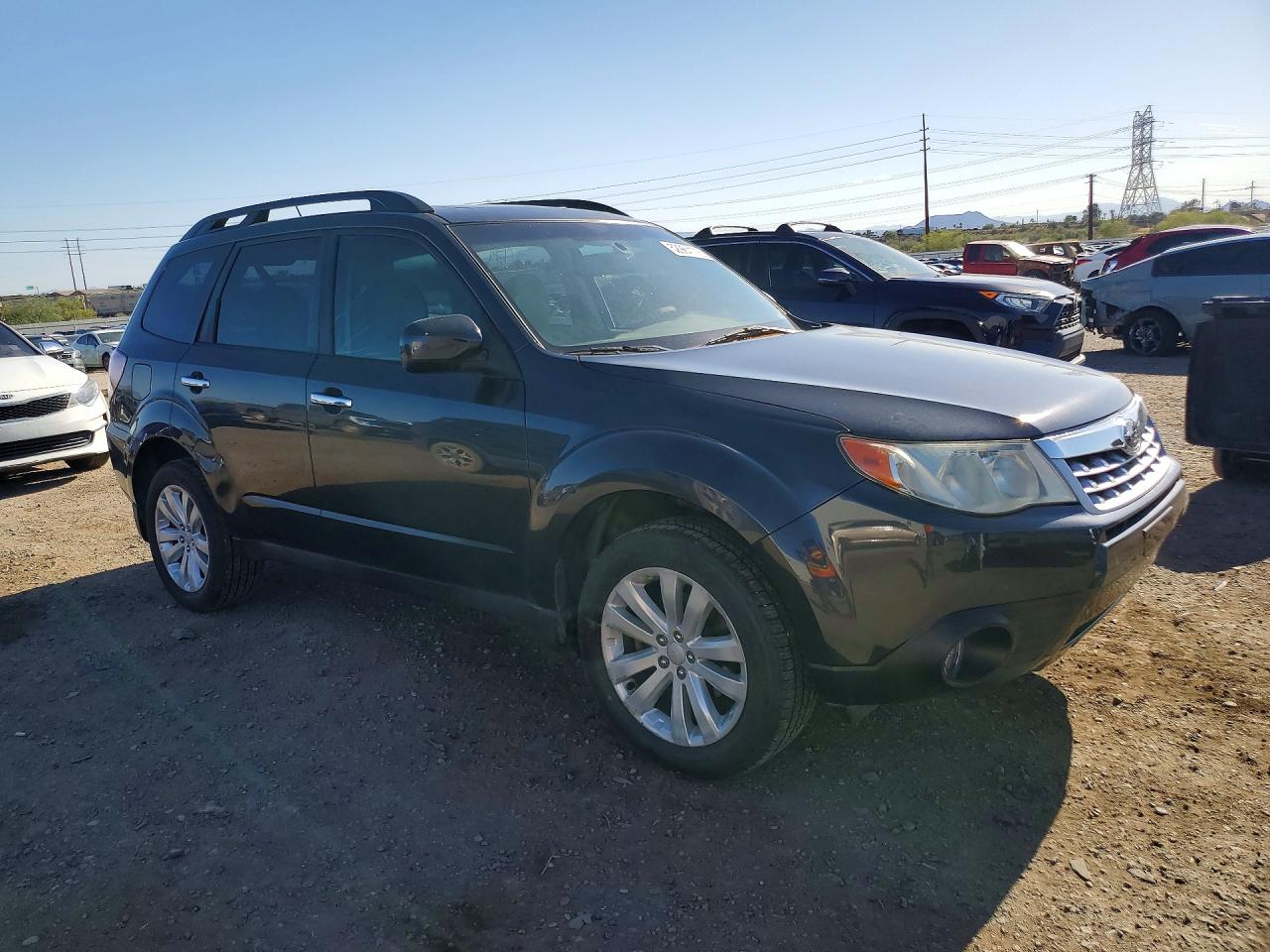 2013 Subaru Forester 2.5x Premium Gray vin: JF2SHADC1DH420791