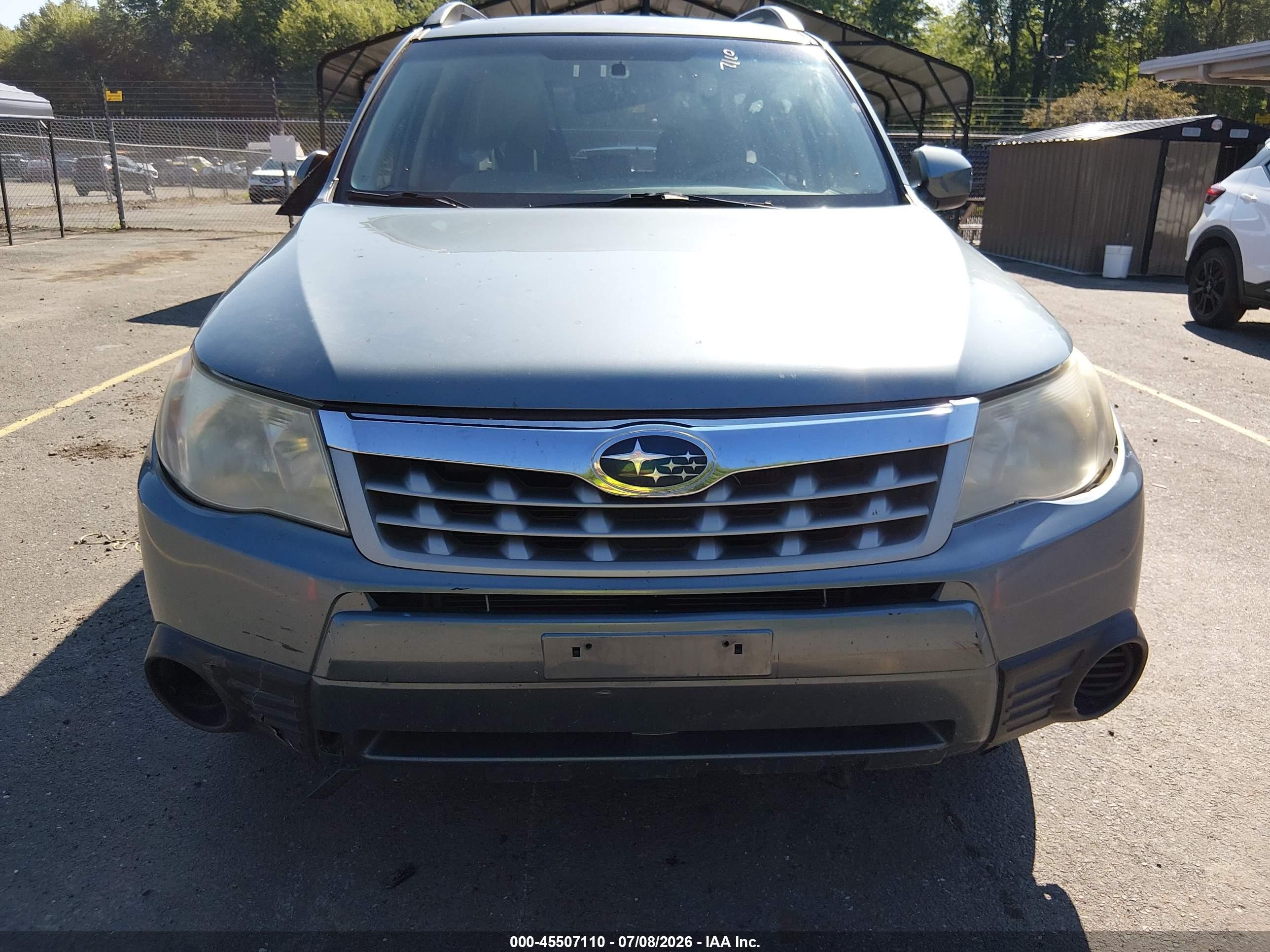 2012 Subaru Forester 2.5x Premium Light Blue vin: JF2SHADC2CH447531