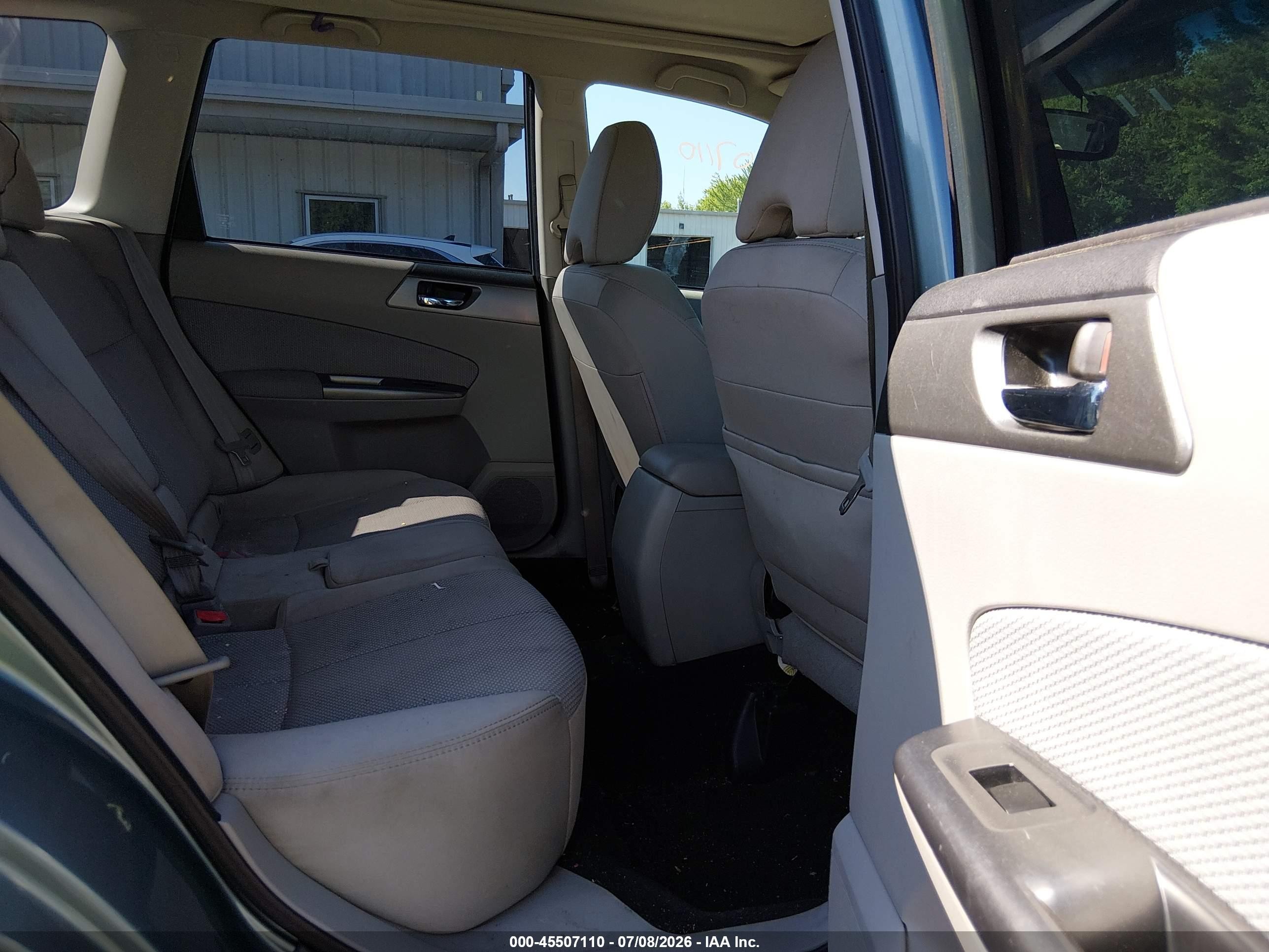 2012 Subaru Forester 2.5x Premium Light Blue vin: JF2SHADC2CH447531