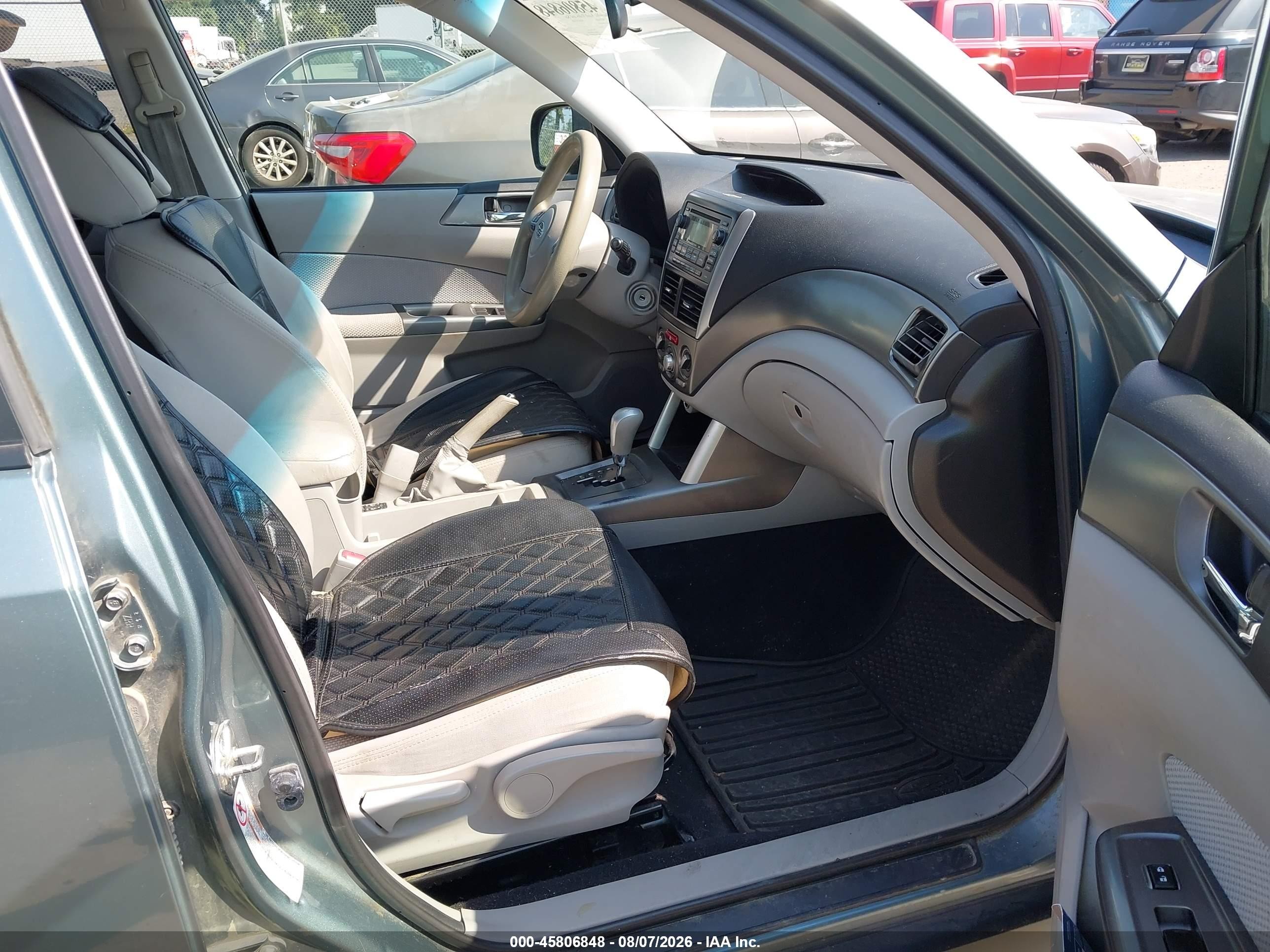 2012 Subaru Forester 2.5x Premium Light Blue vin: JF2SHADC2CH468055