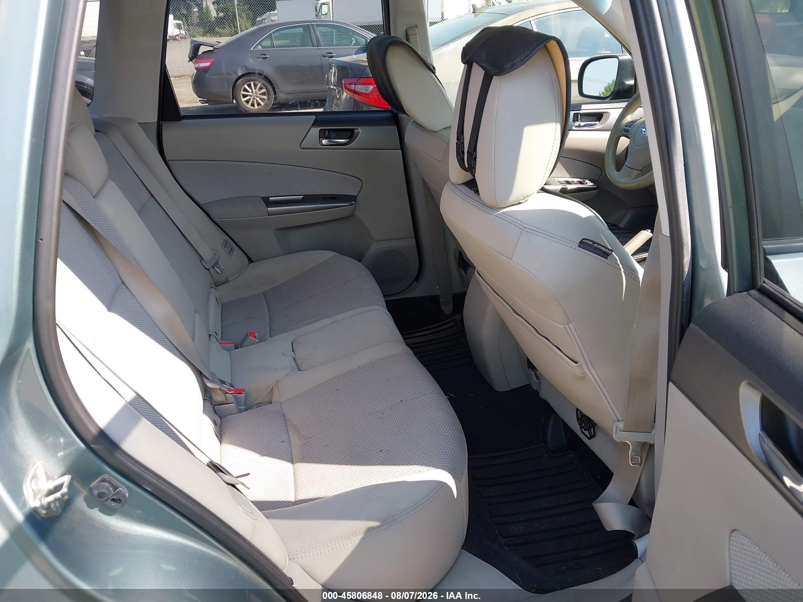 2012 Subaru Forester 2.5x Premium Light Blue vin: JF2SHADC2CH468055