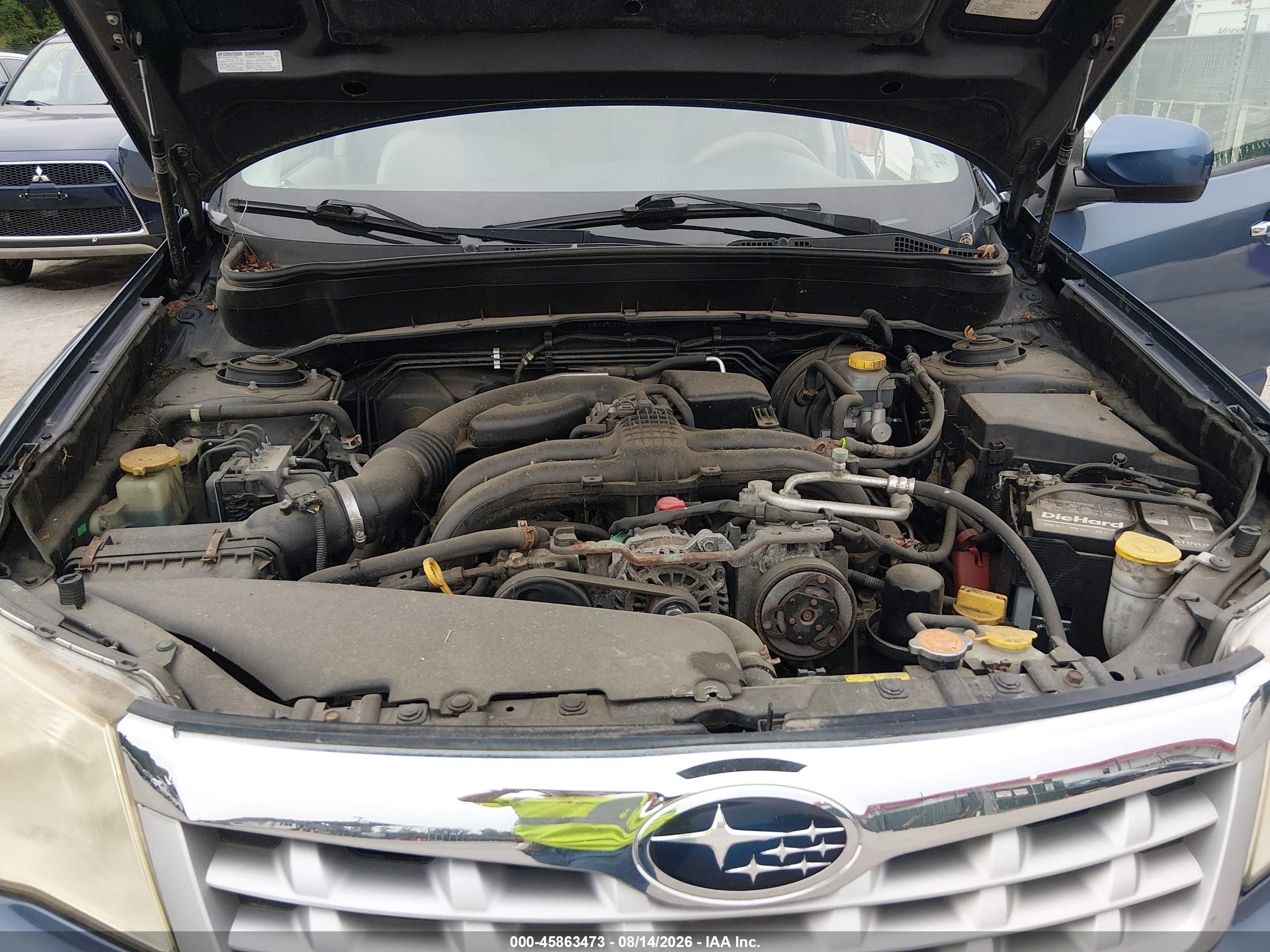2013 Subaru Forester 2.5x Premium Blue vin: JF2SHADC2DH410982