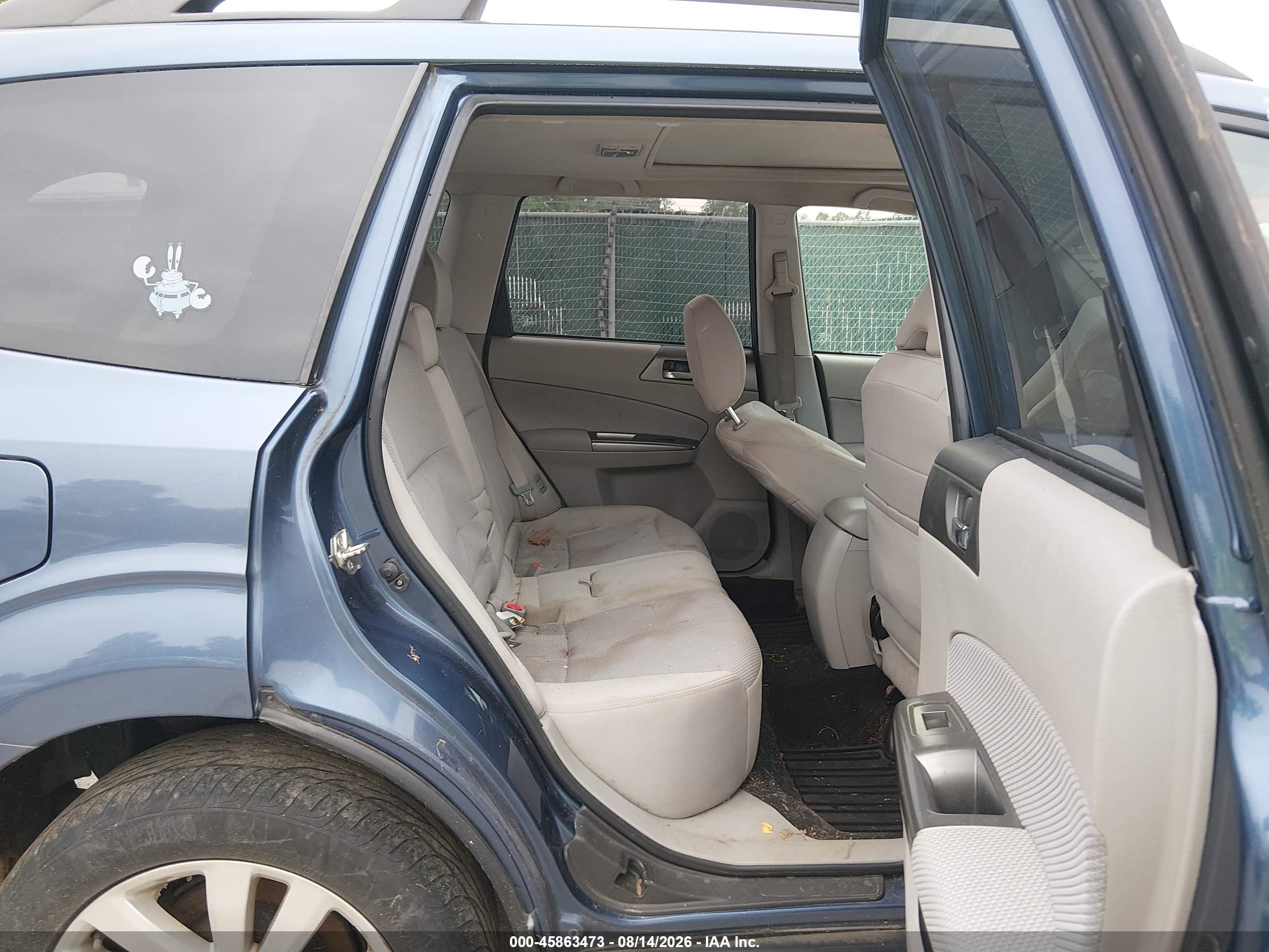 2013 Subaru Forester 2.5x Premium Blue vin: JF2SHADC2DH410982