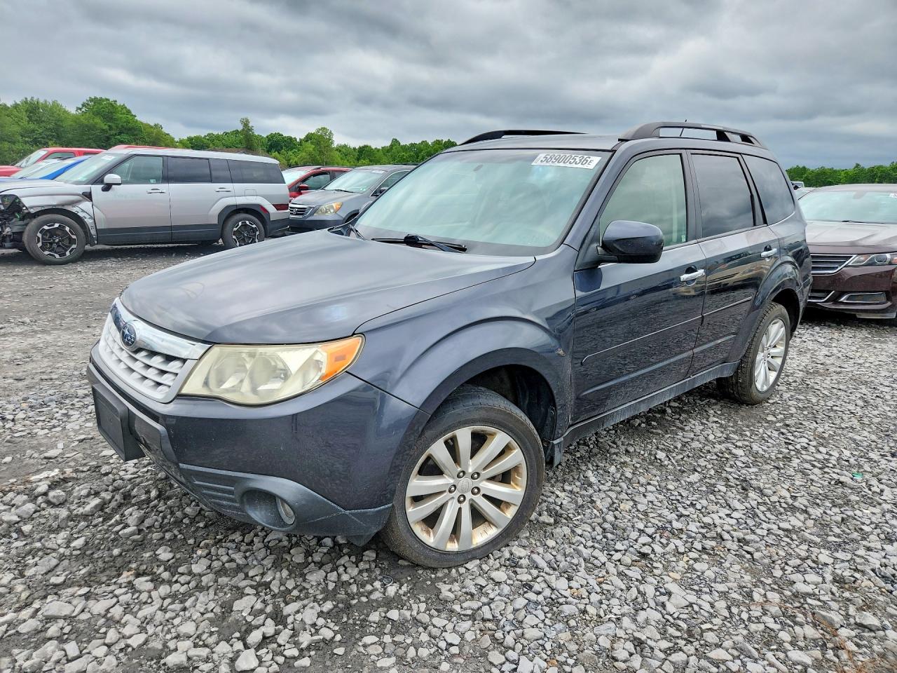2013 Subaru Forester 2.5x Premium Charcoal vin: JF2SHADC2DH439060
