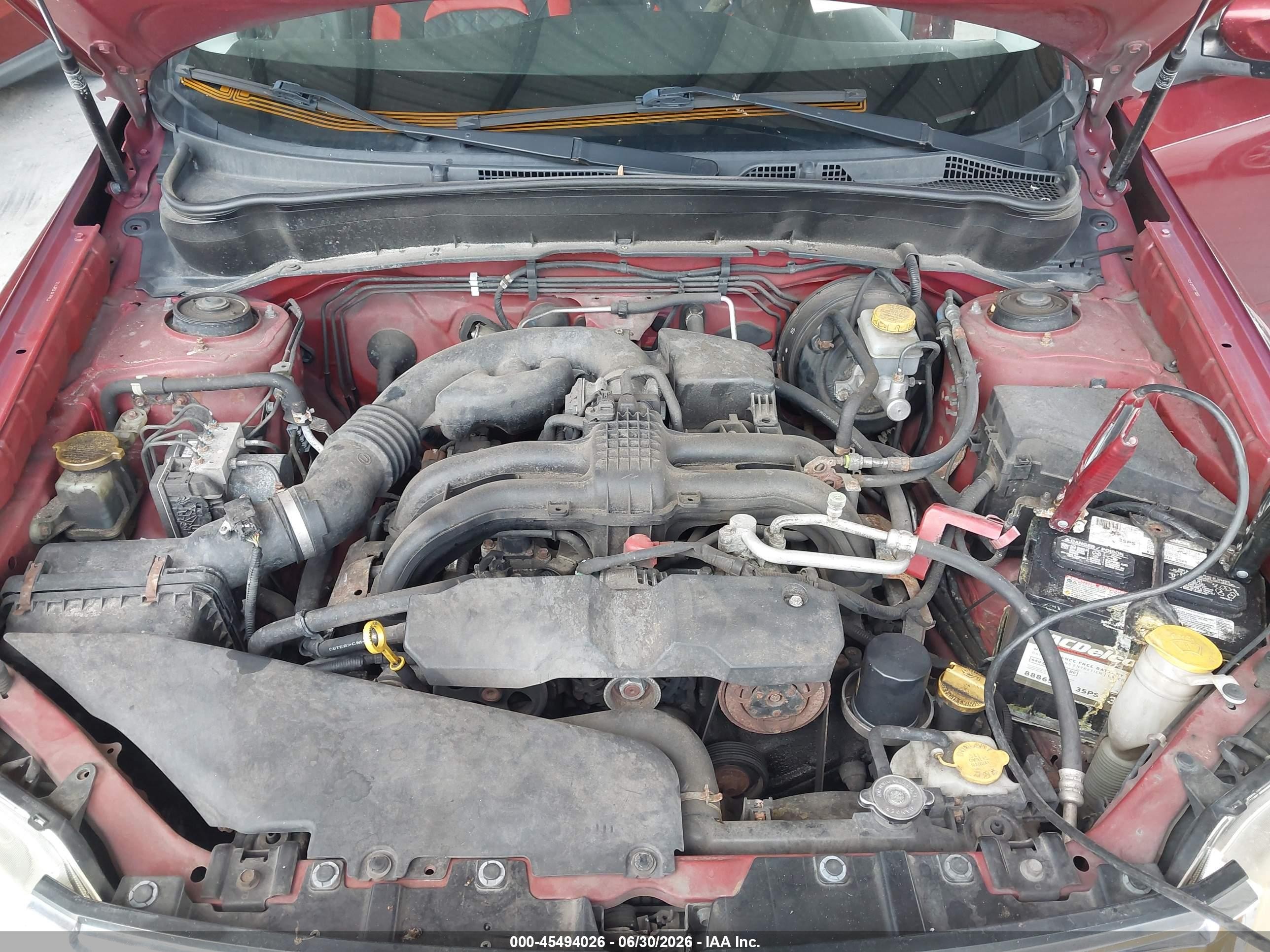 2013 Subaru Forester 2.5x Premium Red vin: JF2SHADC2DH442492