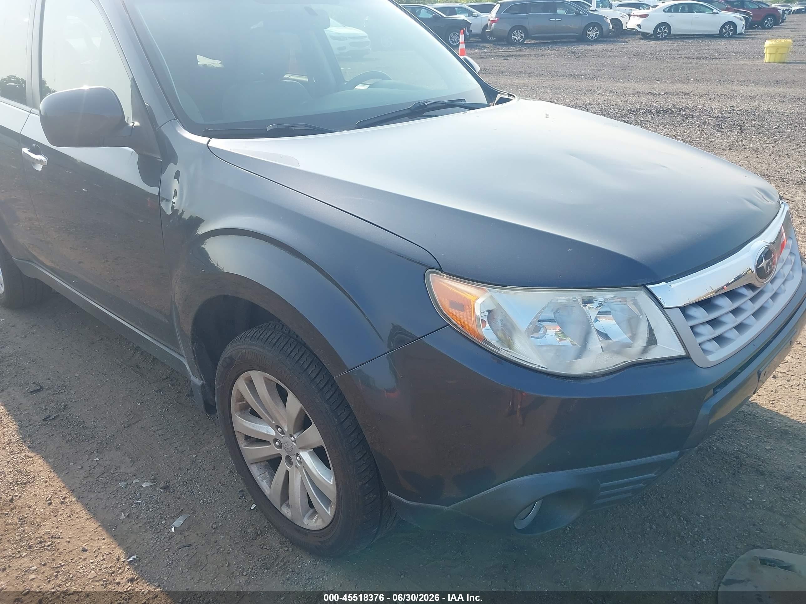 2013 Subaru Forester 2.5x Premium Gray vin: JF2SHADC2DH443805