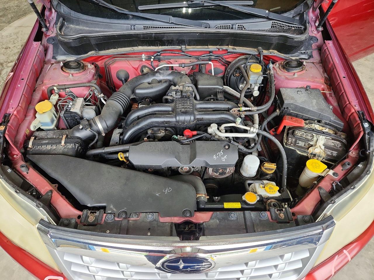 2012 Subaru Forester 2.5x Premium Burgundy vin: JF2SHADC3CH401089