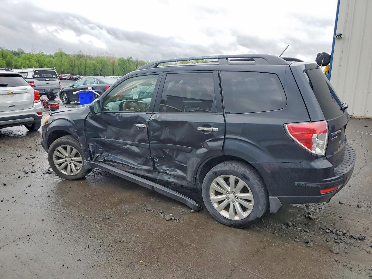 2012 Subaru Forester 2.5x Premium Черный vin: JF2SHADC3CH401299