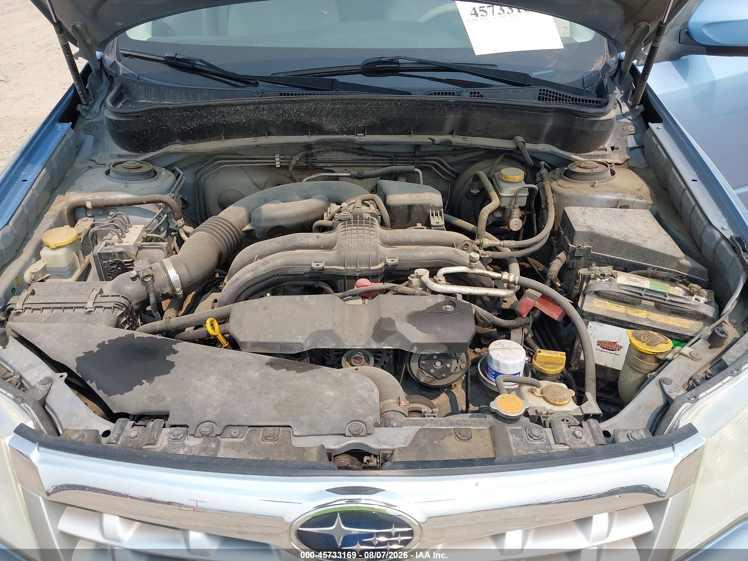 2012 Subaru Forester 2.5x Premium Blue vin: JF2SHADC3CH404106