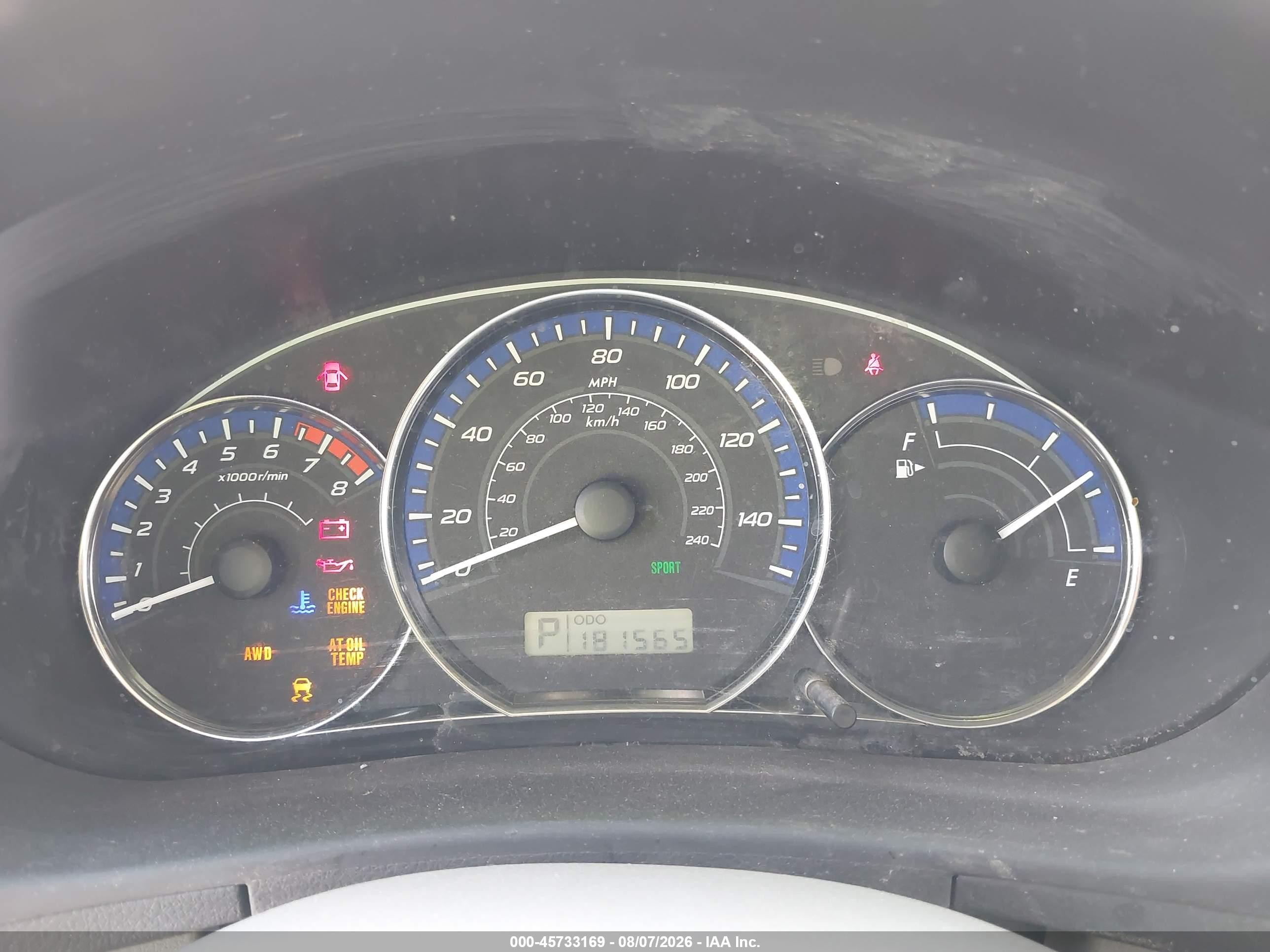 2012 Subaru Forester 2.5x Premium Blue vin: JF2SHADC3CH404106