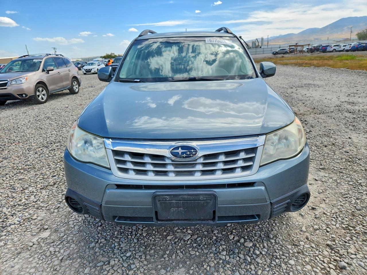 2012 Subaru Forester 2.5x Premium Зеленый vin: JF2SHADC3CH414859