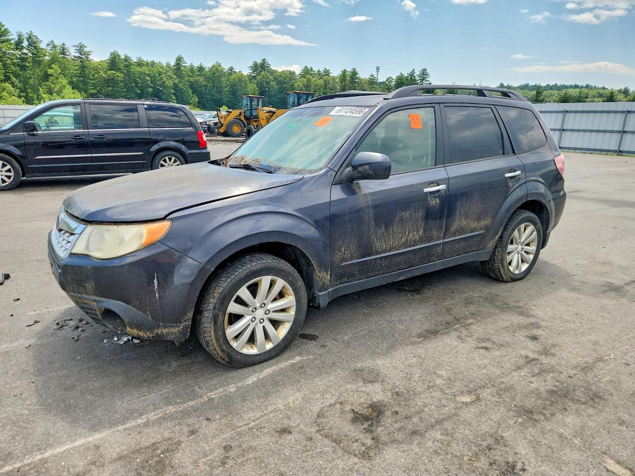 2012 Subaru Forester 2.5x Premium Blue vin: JF2SHADC3CH419589