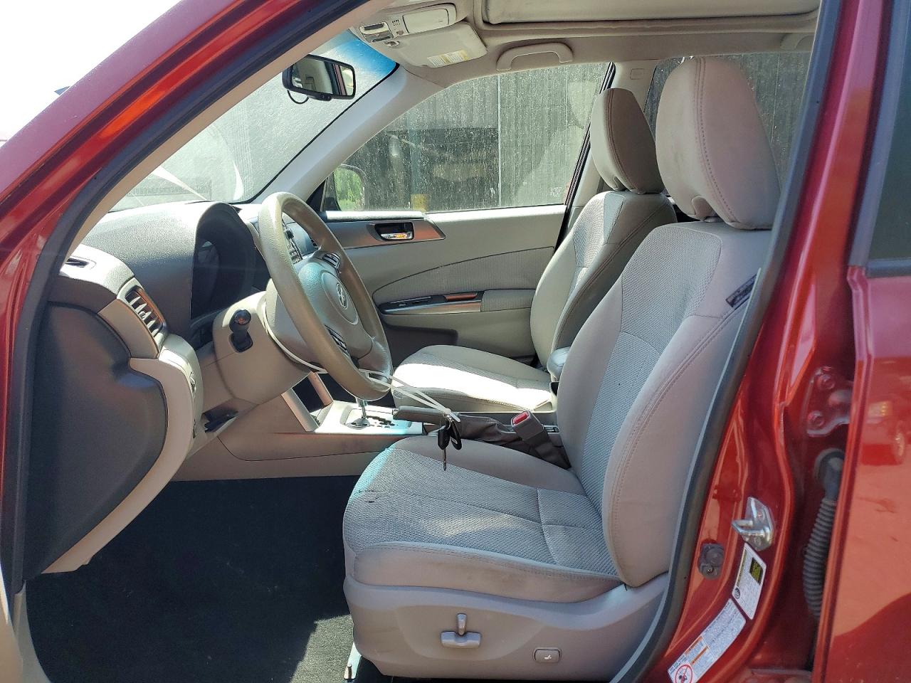 2012 Subaru Forester 2.5x Premium Red vin: JF2SHADC3CH434609