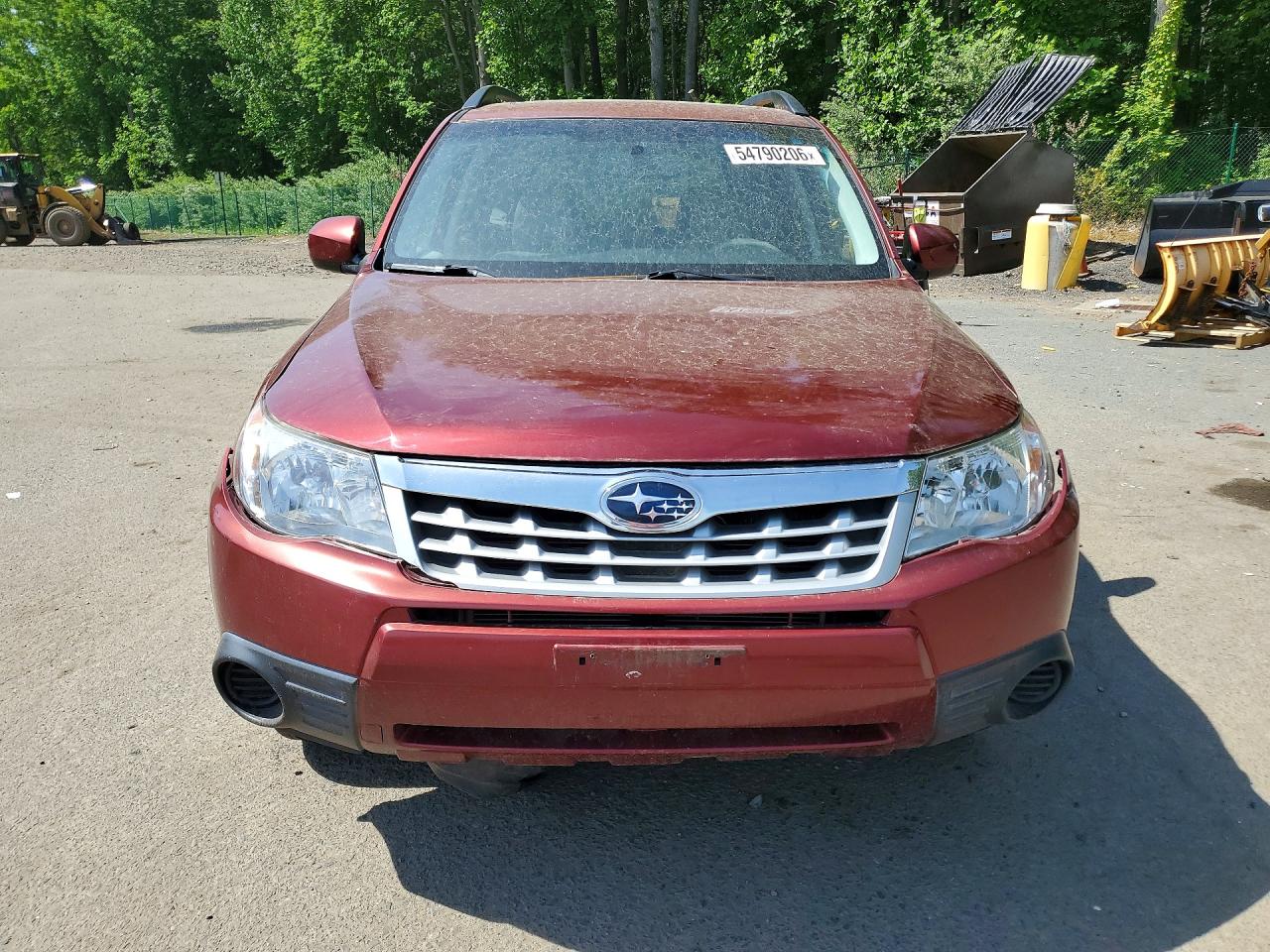 2012 Subaru Forester 2.5x Premium Red vin: JF2SHADC3CH434609