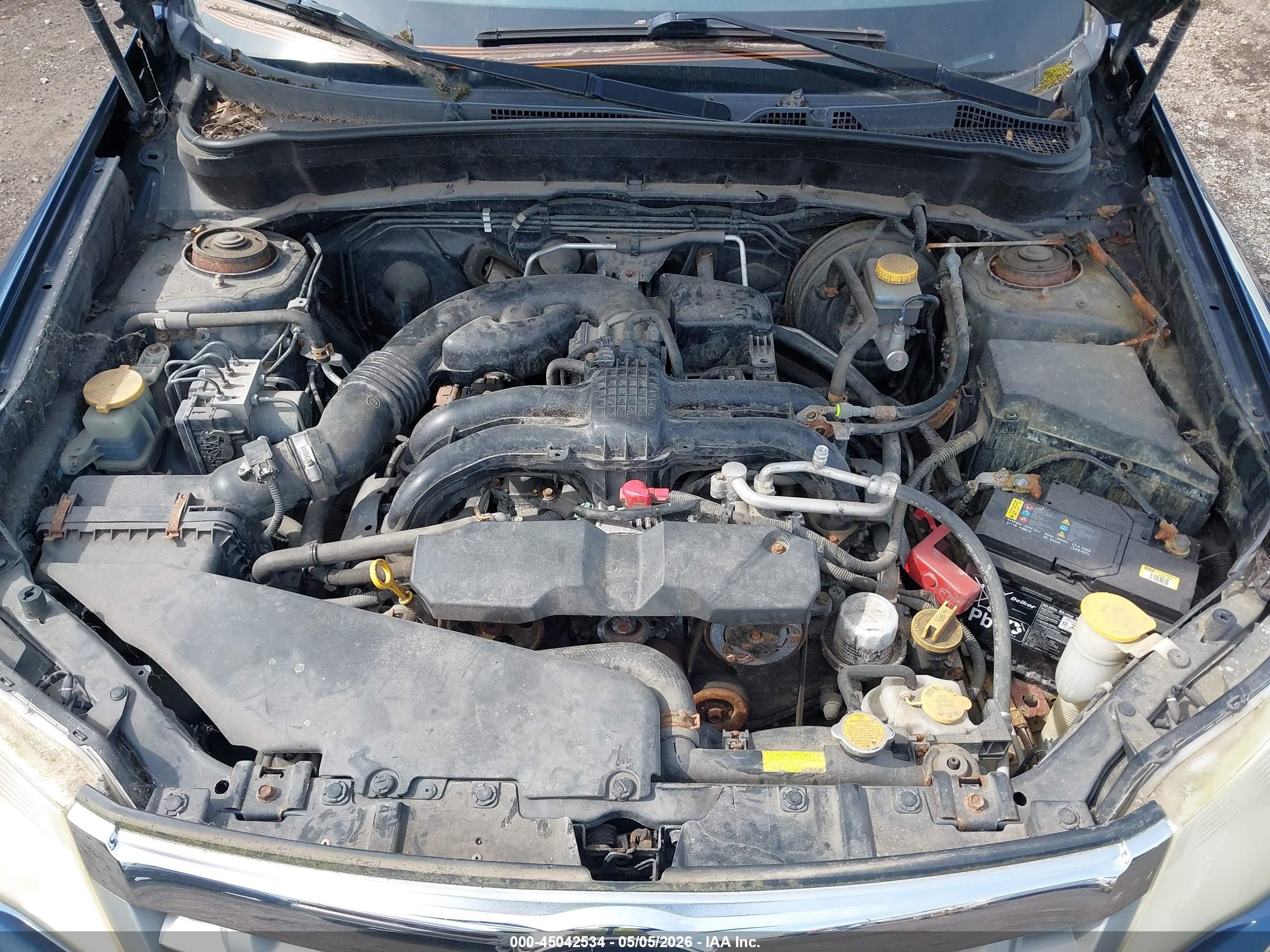 2012 Subaru Forester 2.5x Premium Blue vin: JF2SHADC3CH441592