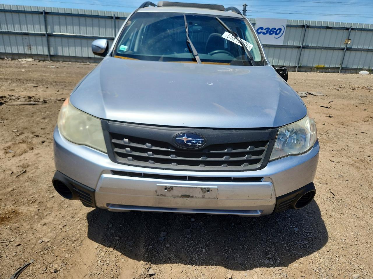 2013 Subaru Forester 2.5x Premium Silver vin: JF2SHADC3DH424261