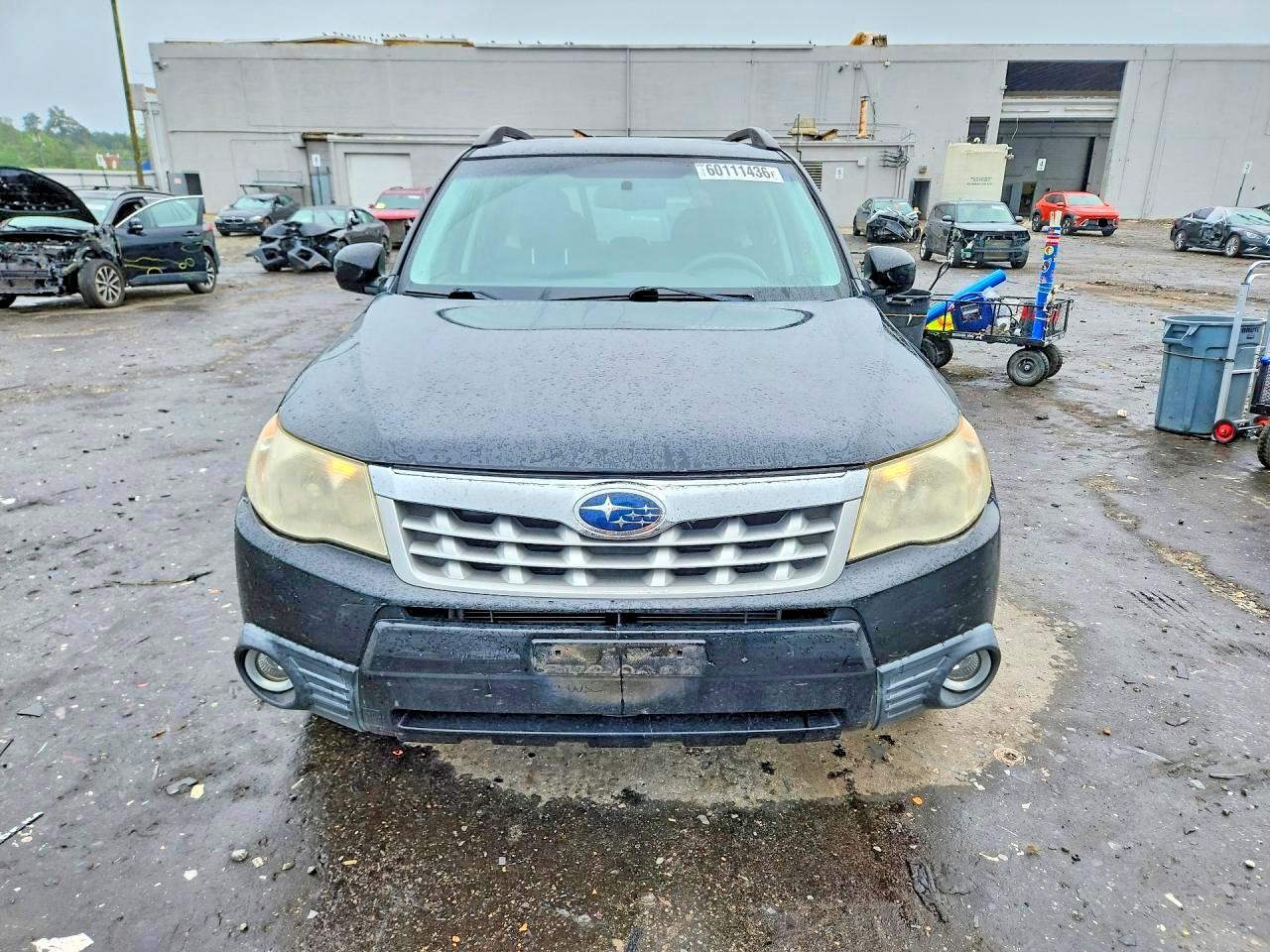 2013 Subaru Forester 2.5x Premium Черный vin: JF2SHADC3DH437785