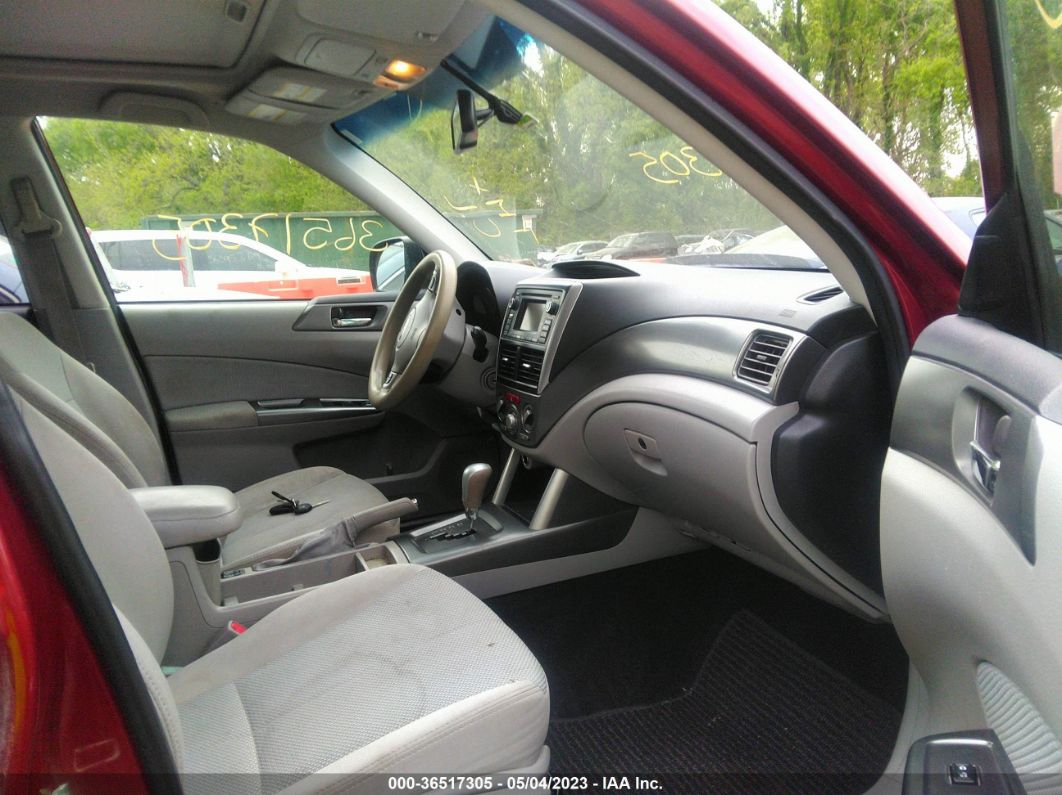2013 Subaru Forester 2.5x Premium Maroon vin: JF2SHADC3DH441268