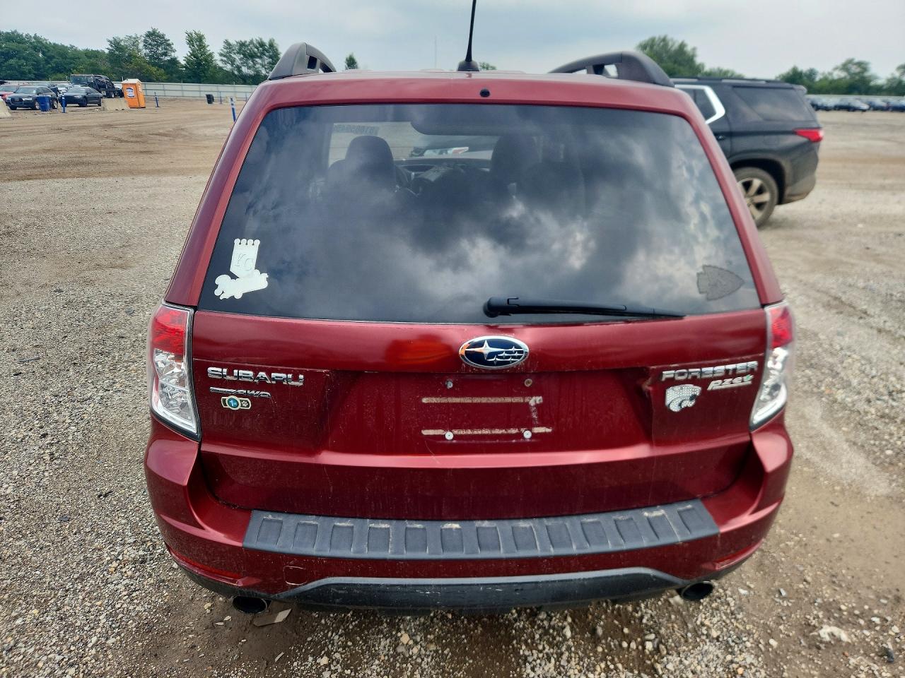 2013 Subaru Forester 2.5x Premium Red vin: JF2SHADC3DH441268