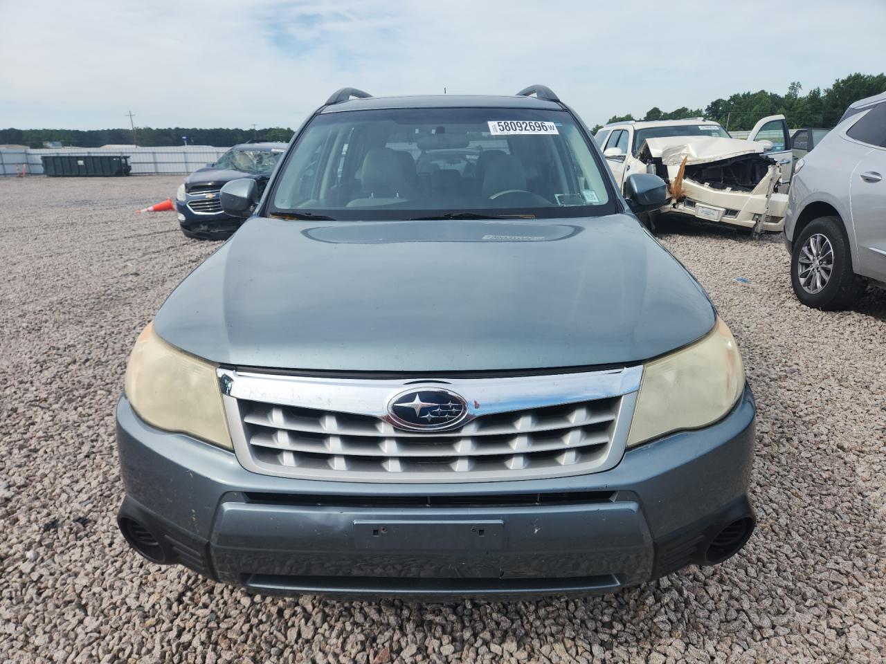 2011 Subaru Forester 2.5x Premium Turquoise vin: JF2SHADC4BG717573