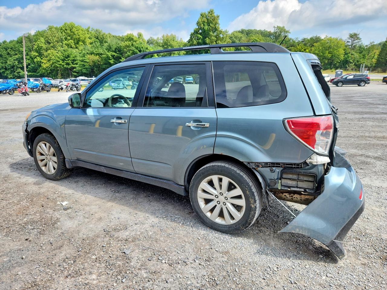 2011 Subaru Forester 2.5x Premium Синий vin: JF2SHADC4BH754990