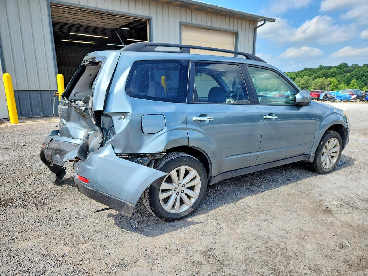 2011 Subaru Forester 2.5x Premium Синий vin: JF2SHADC4BH754990
