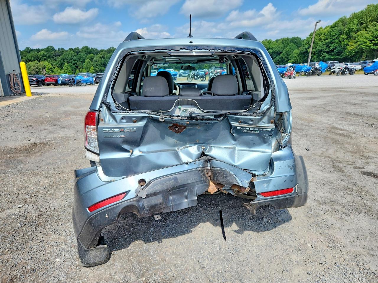 2011 Subaru Forester 2.5x Premium Синий vin: JF2SHADC4BH754990