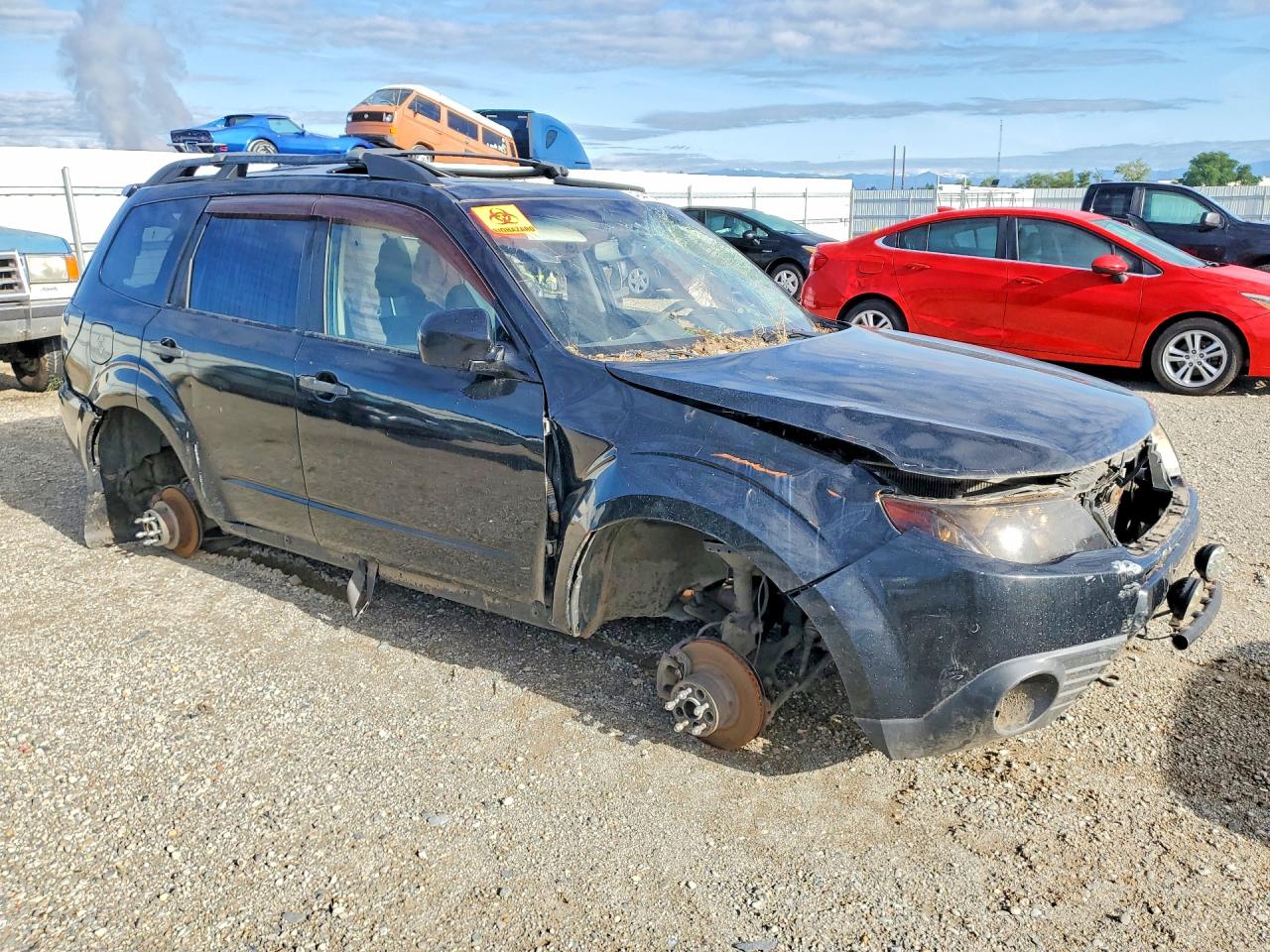 2012 Subaru Forester 2.5x Premium Black vin: JF2SHADC4CH404051