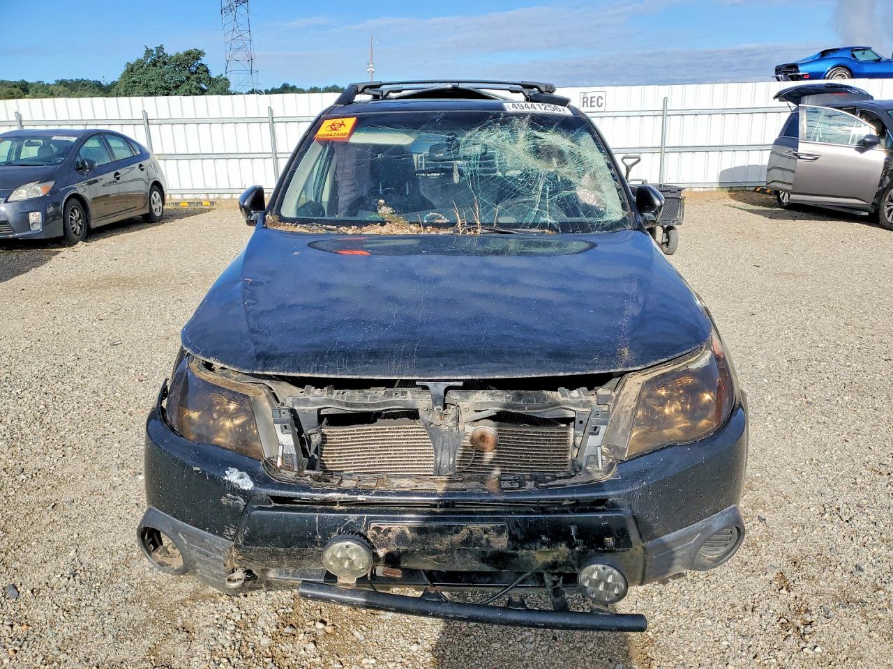 2012 Subaru Forester 2.5x Premium Black vin: JF2SHADC4CH404051