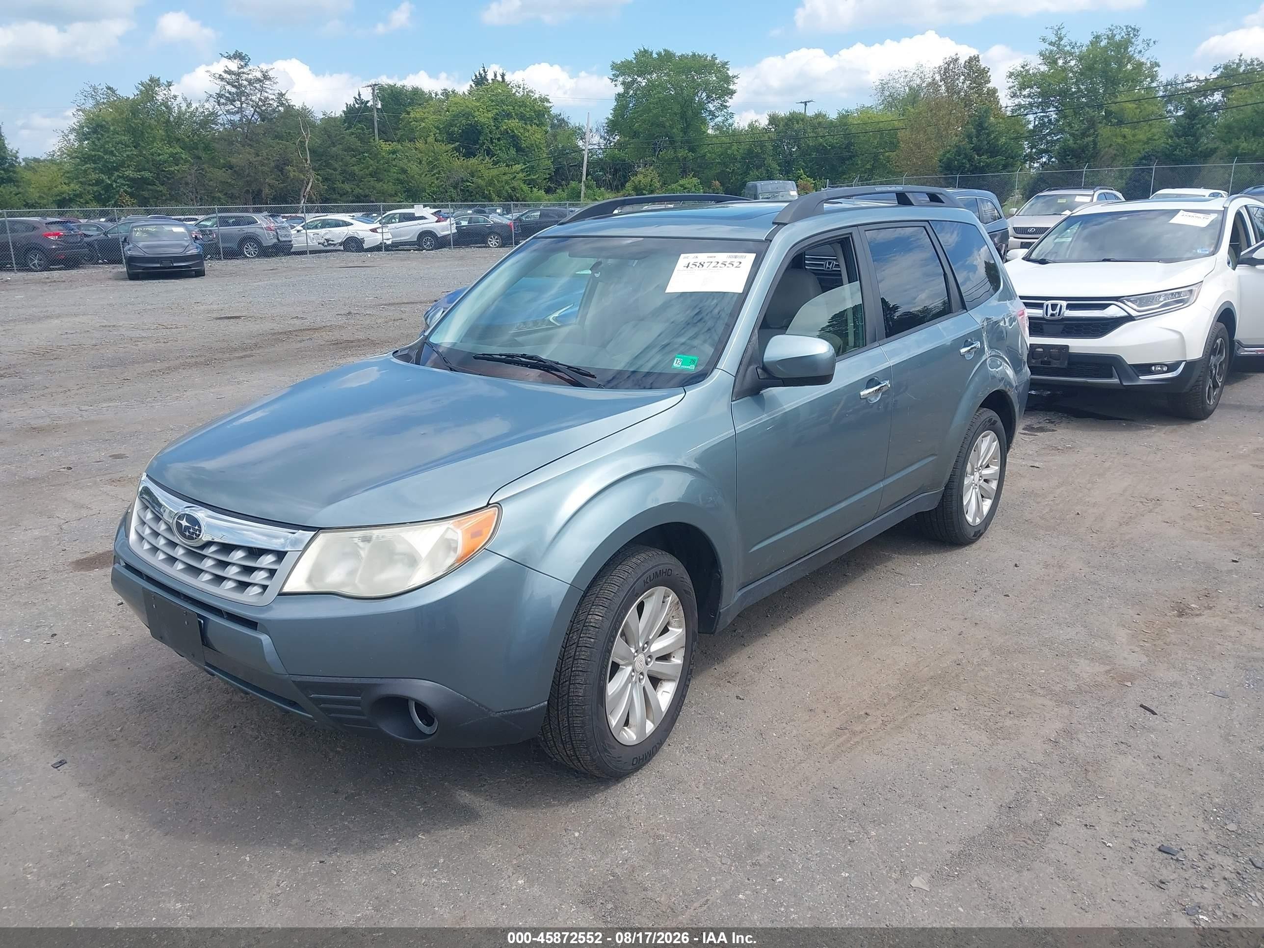 2012 Subaru Forester 2.5x Premium Green vin: JF2SHADC4CH421769