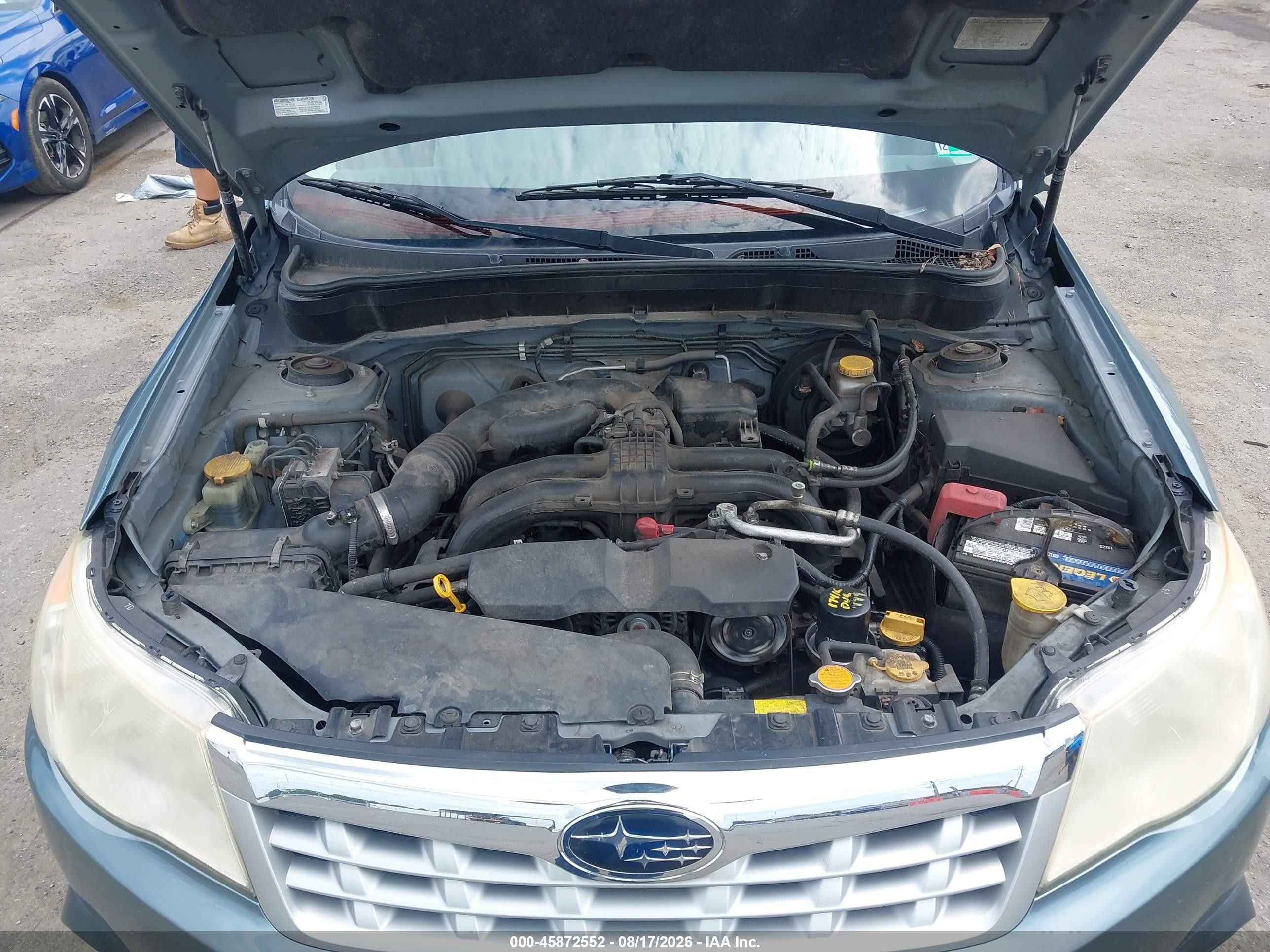 2012 Subaru Forester 2.5x Premium Green vin: JF2SHADC4CH421769