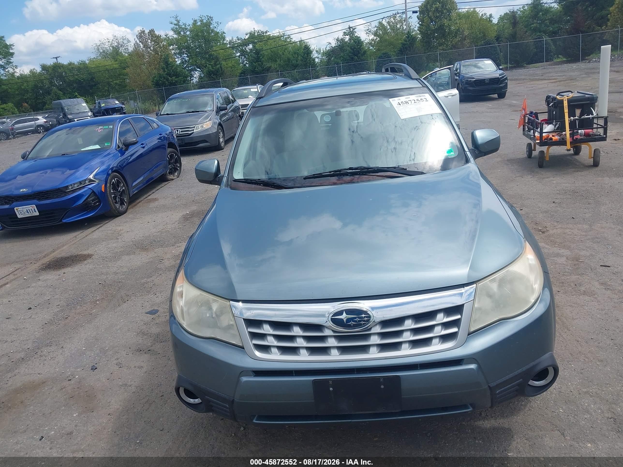 2012 Subaru Forester 2.5x Premium Green vin: JF2SHADC4CH421769