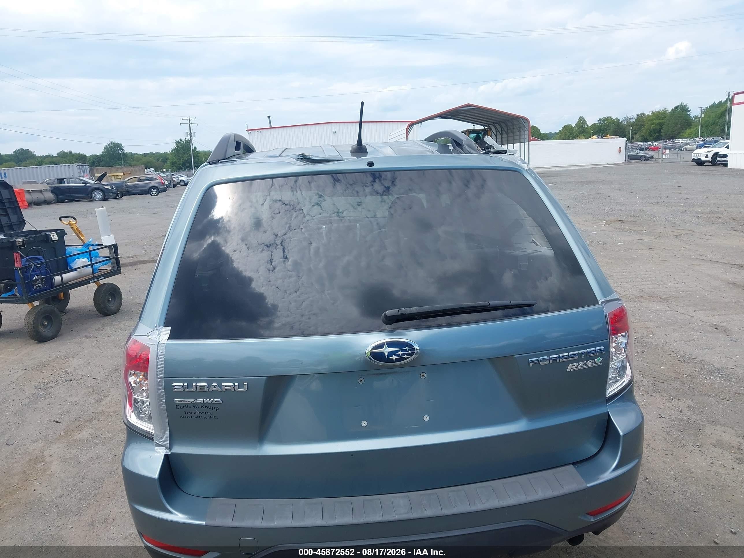 2012 Subaru Forester 2.5x Premium Green vin: JF2SHADC4CH421769