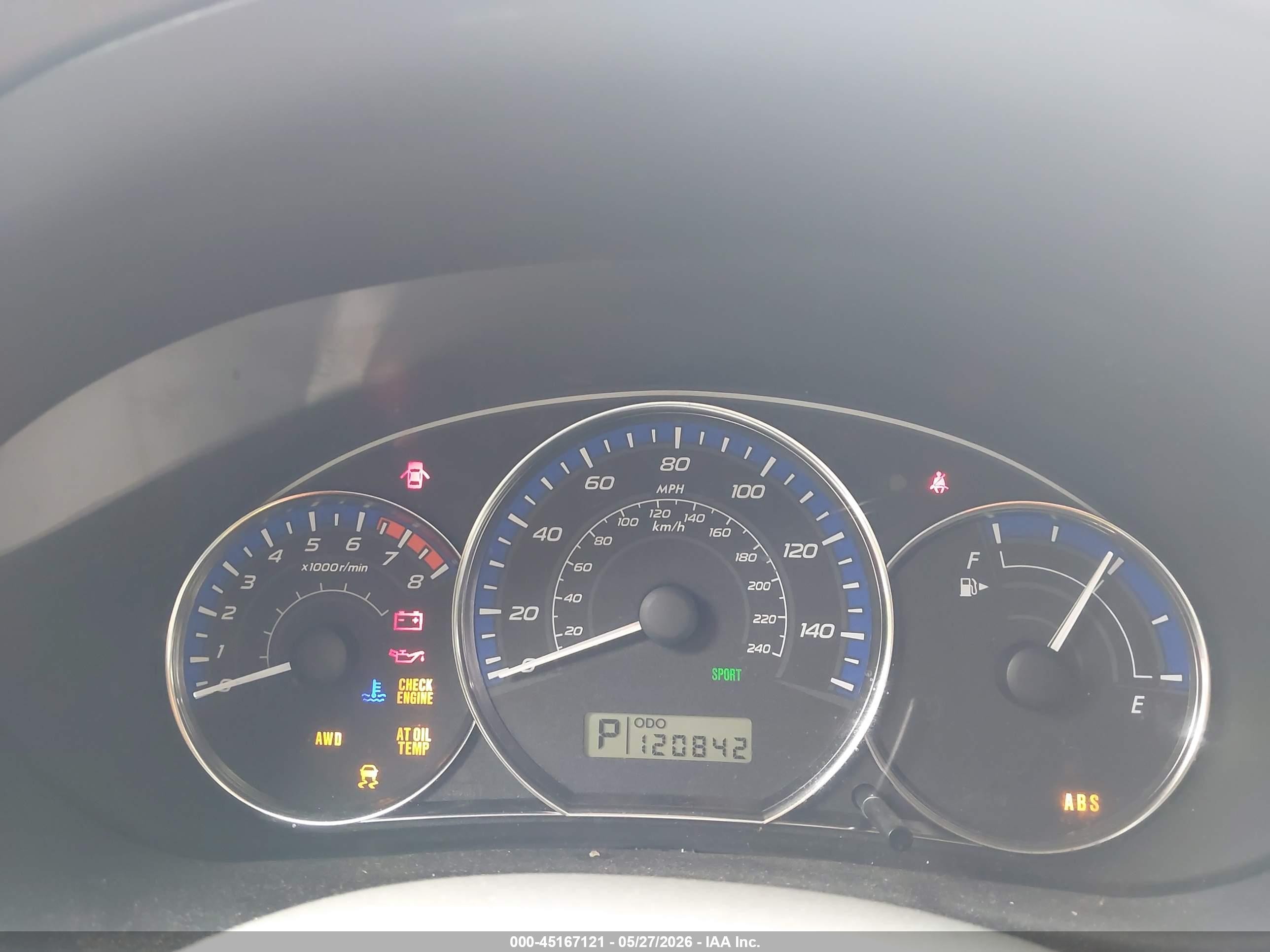 2012 Subaru Forester 2.5x Premium Blue vin: JF2SHADC4CH432688