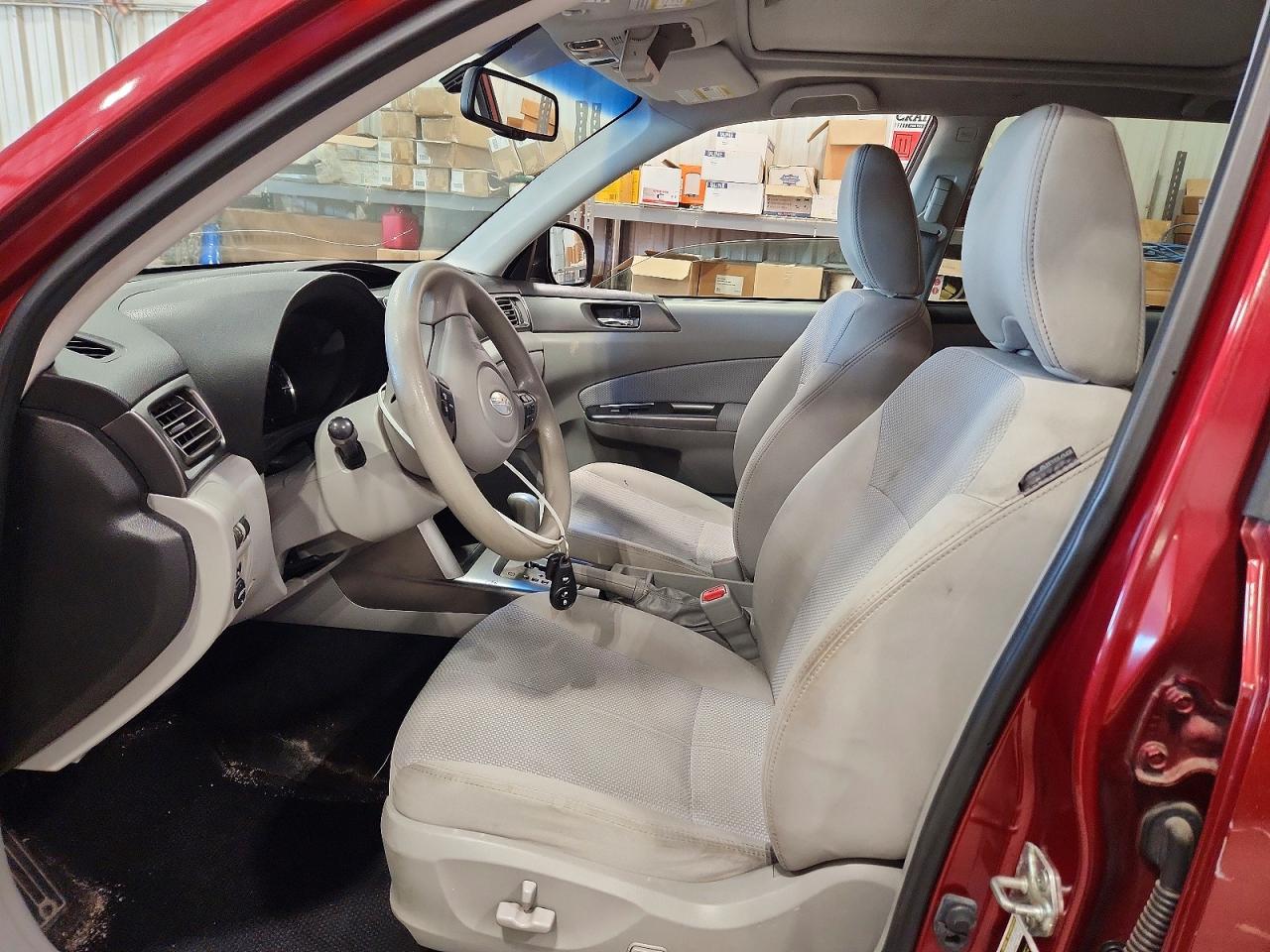 2012 Subaru Forester 2.5x Premium Red vin: JF2SHADC4CH445750