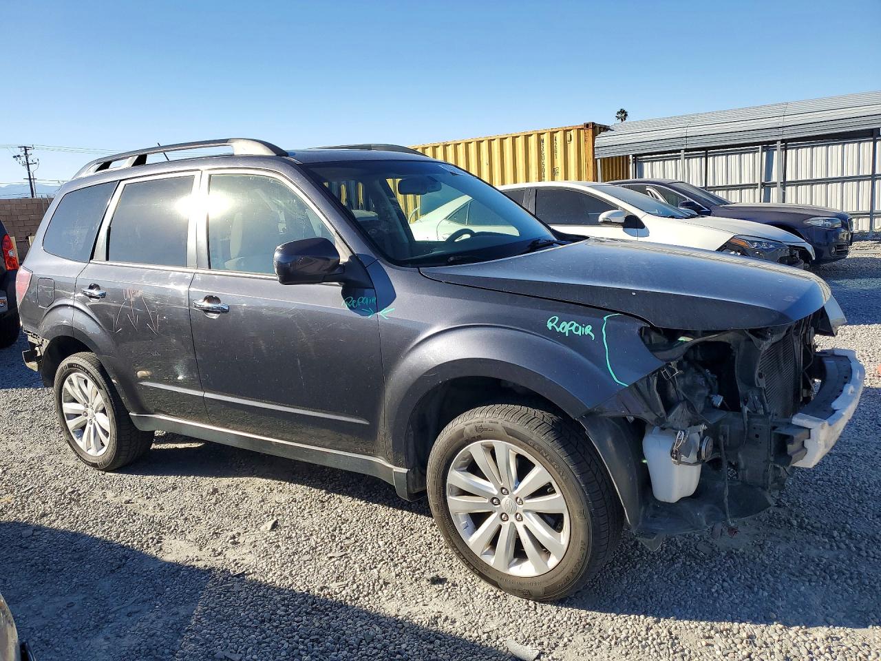 2012 Subaru Forester 2.5x Premium Charcoal vin: JF2SHADC4CH470177