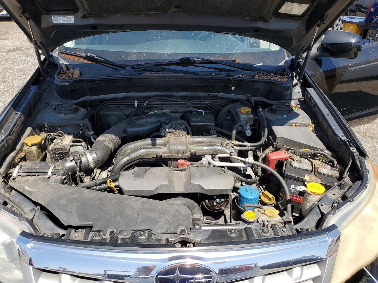 2011 Subaru Forester 2.5x Premium Черный vin: JF2SHADC5BH706513