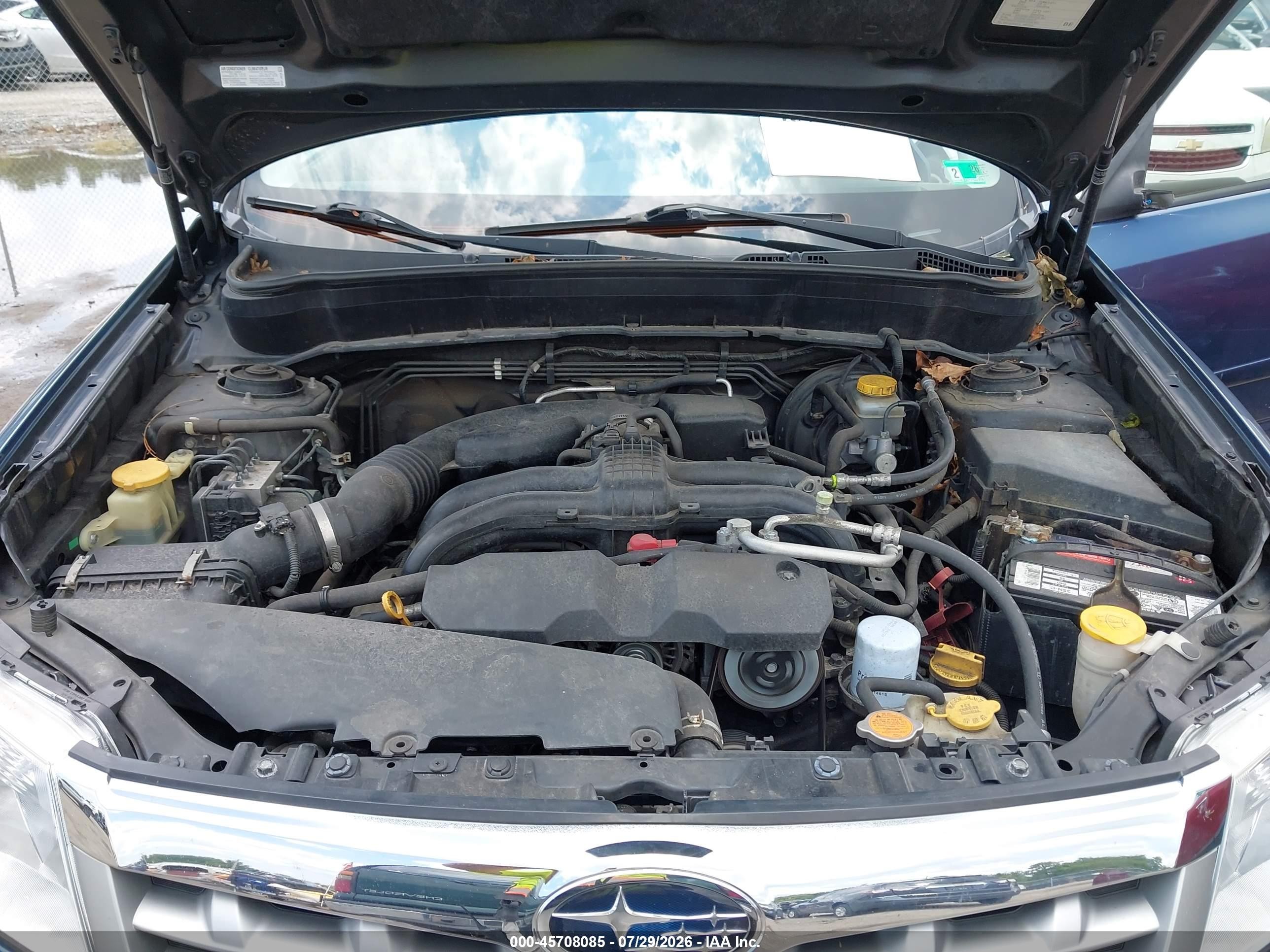 2012 Subaru Forester 2.5x Premium Blue vin: JF2SHADC5CH440766