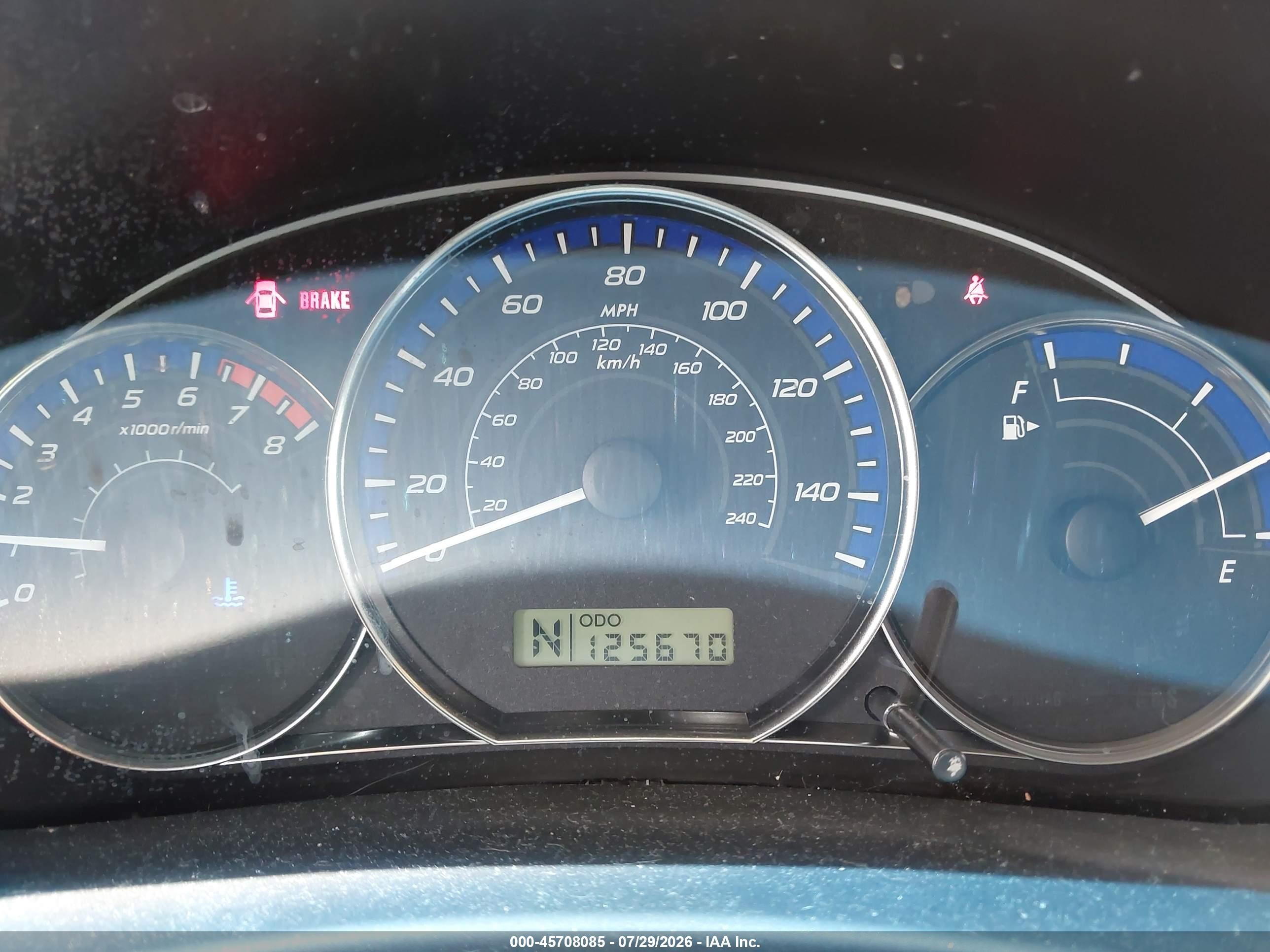 2012 Subaru Forester 2.5x Premium Blue vin: JF2SHADC5CH440766