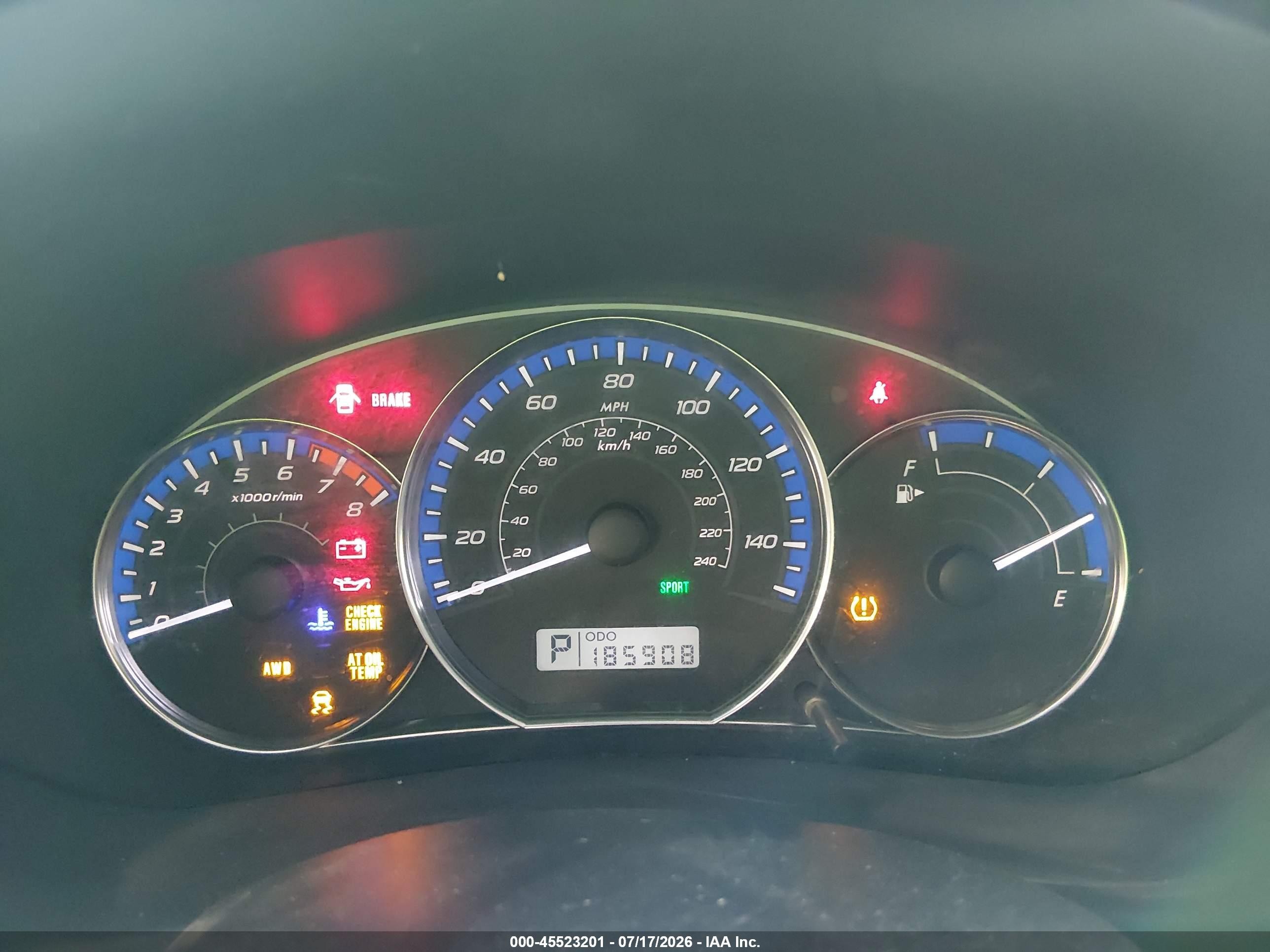 2012 Subaru Forester 2.5x Premium Blue vin: JF2SHADC5CH441917