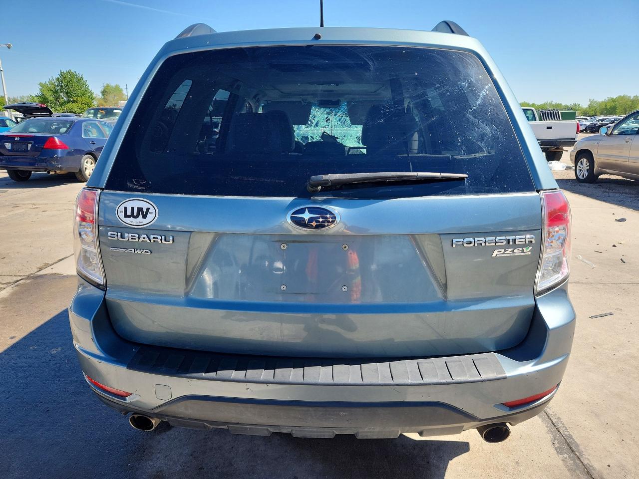2012 Subaru Forester 2.5x Premium Green vin: JF2SHADC5CH445840